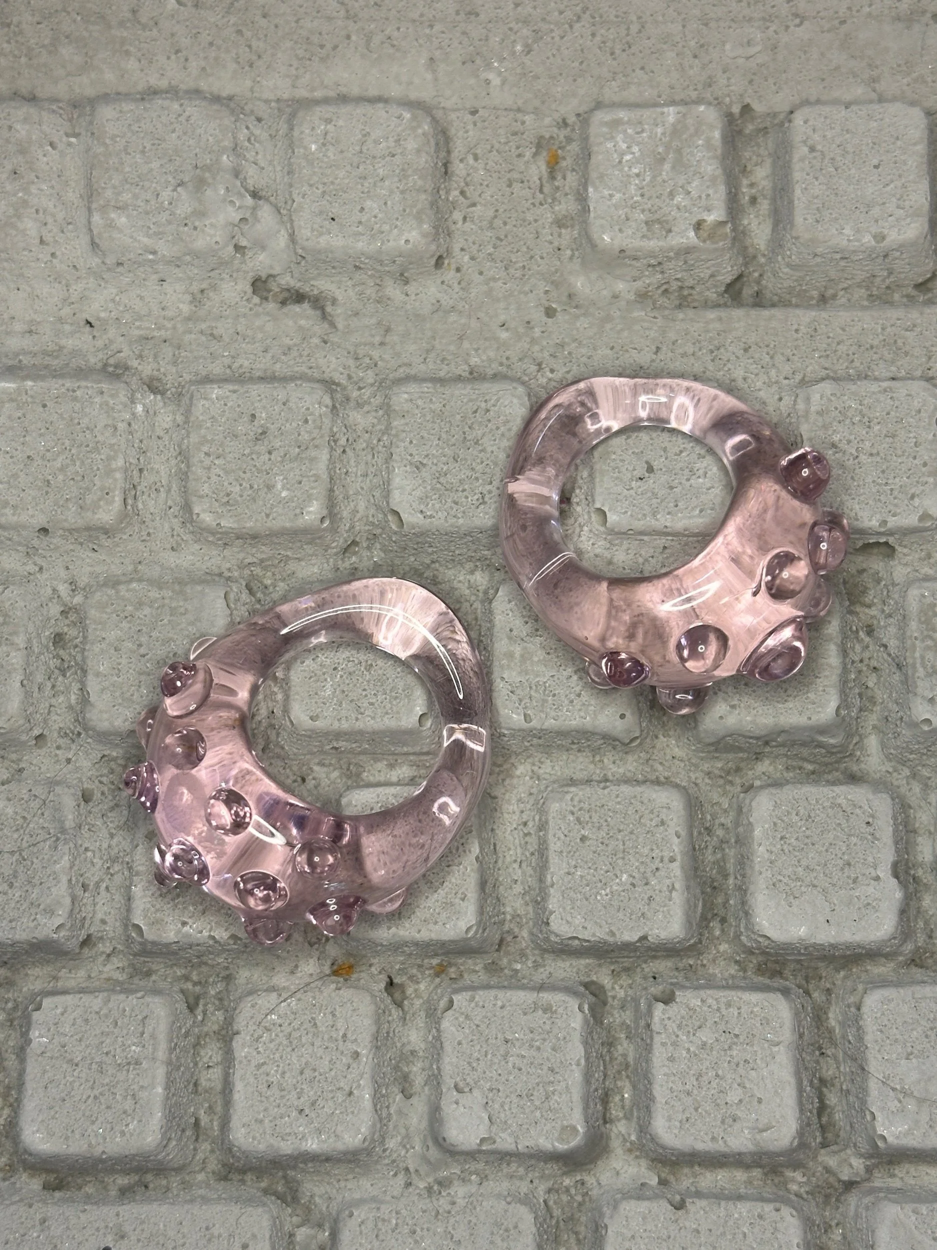 leyrē Pink Bubble Ring