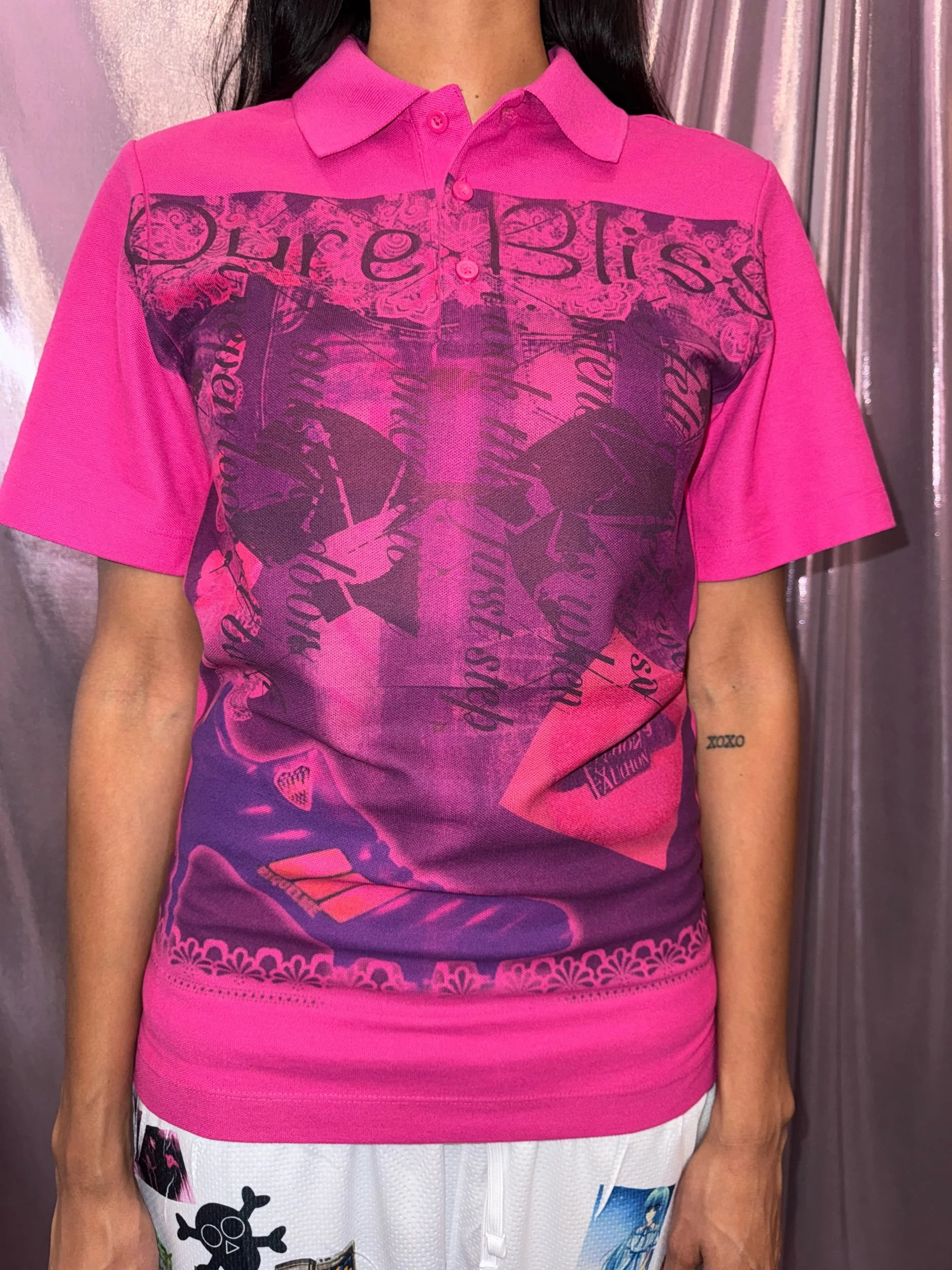 made of glue pure bliss polo