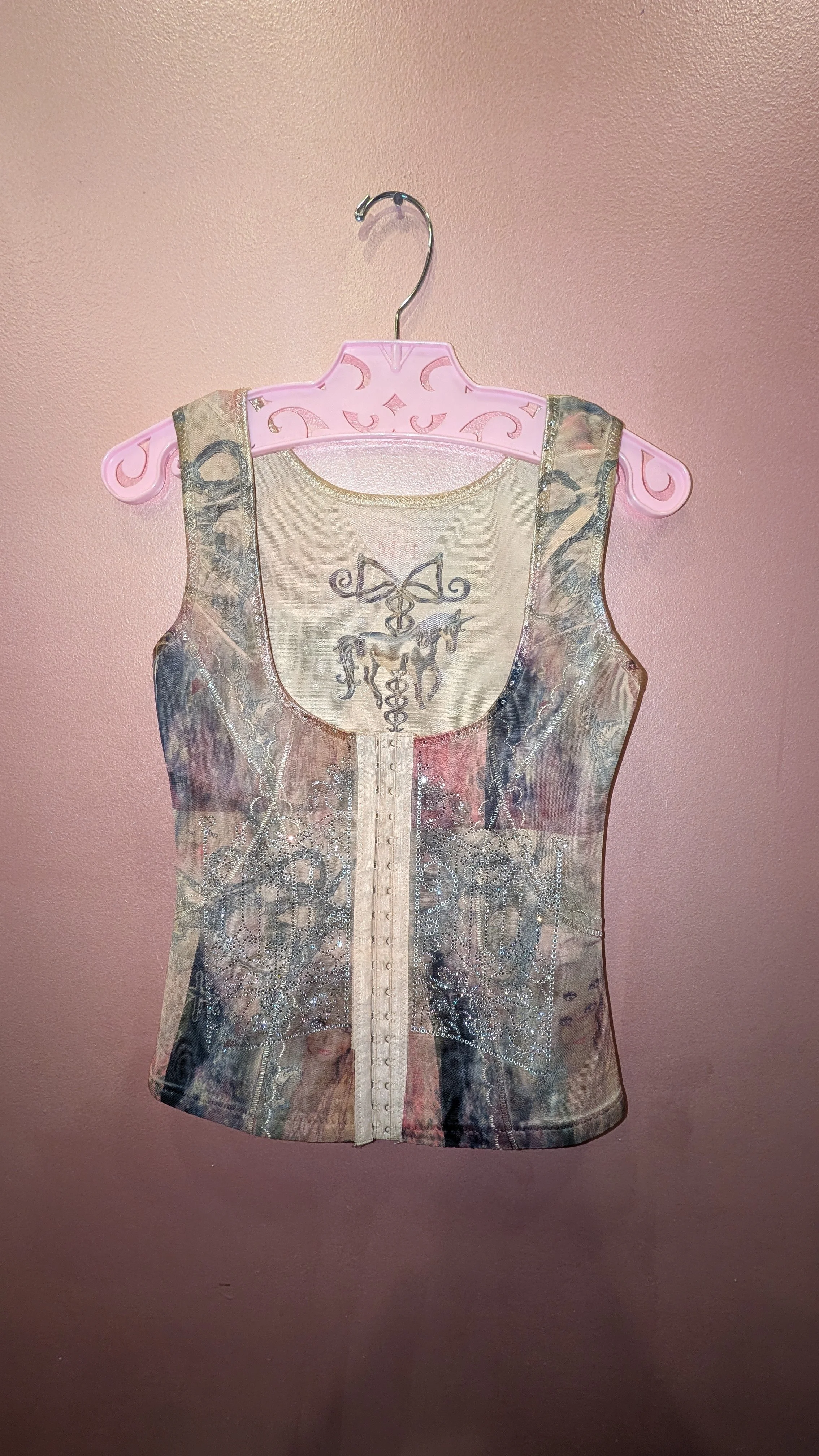 eventyrverden pink gate corset