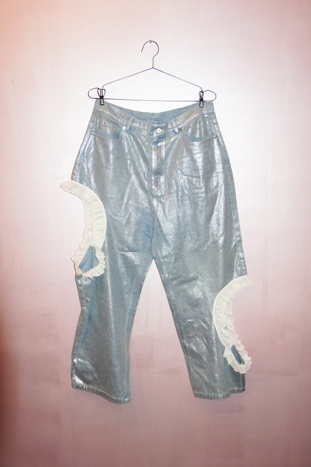 Megan O'Cain Luster Jeans Blue/ Silver