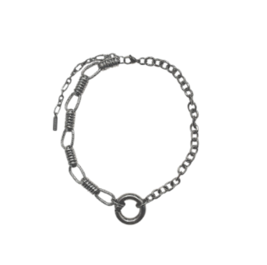 rabies dog captive ring necklace