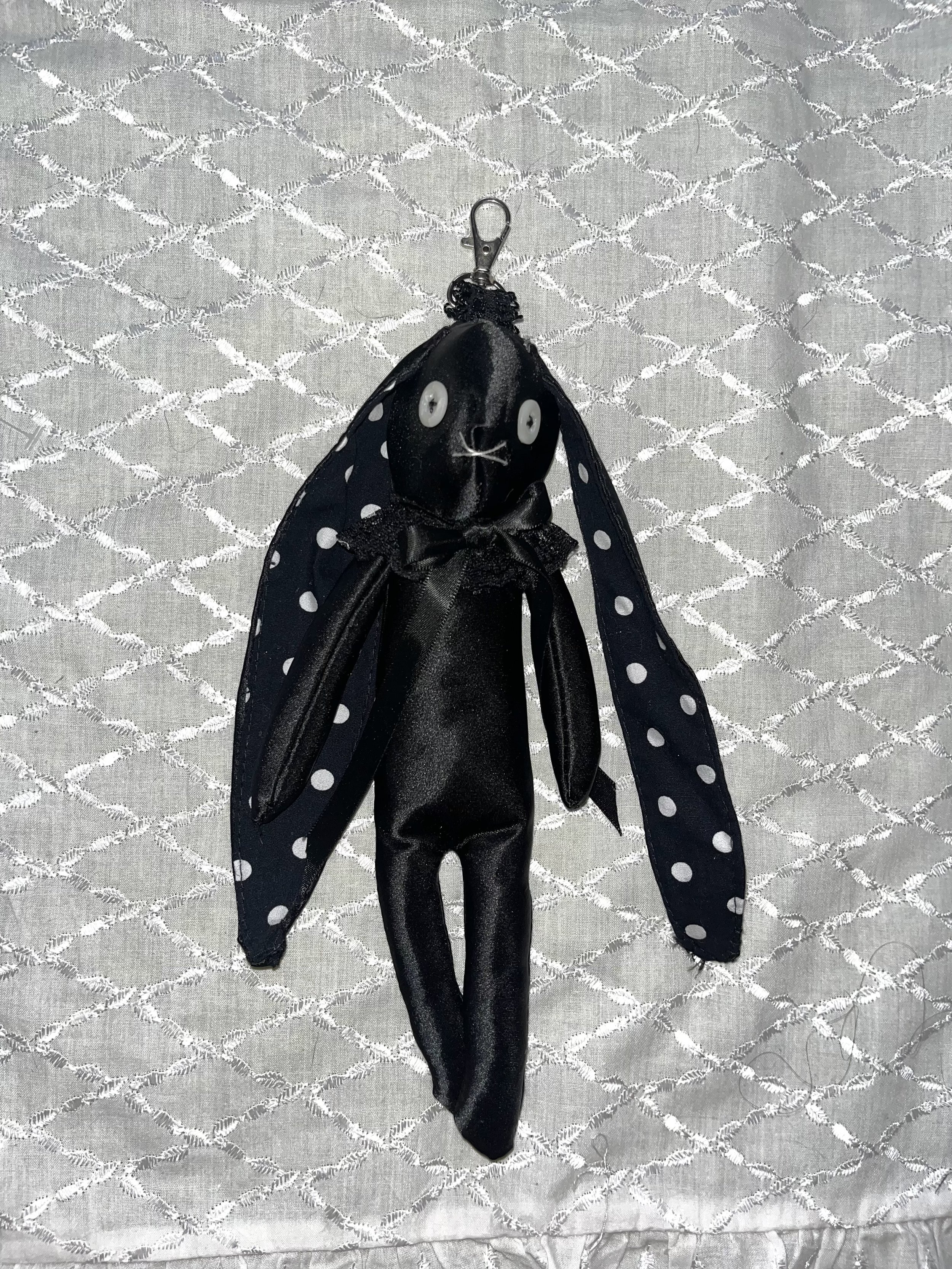 faeble Bunny Keychain - Dots