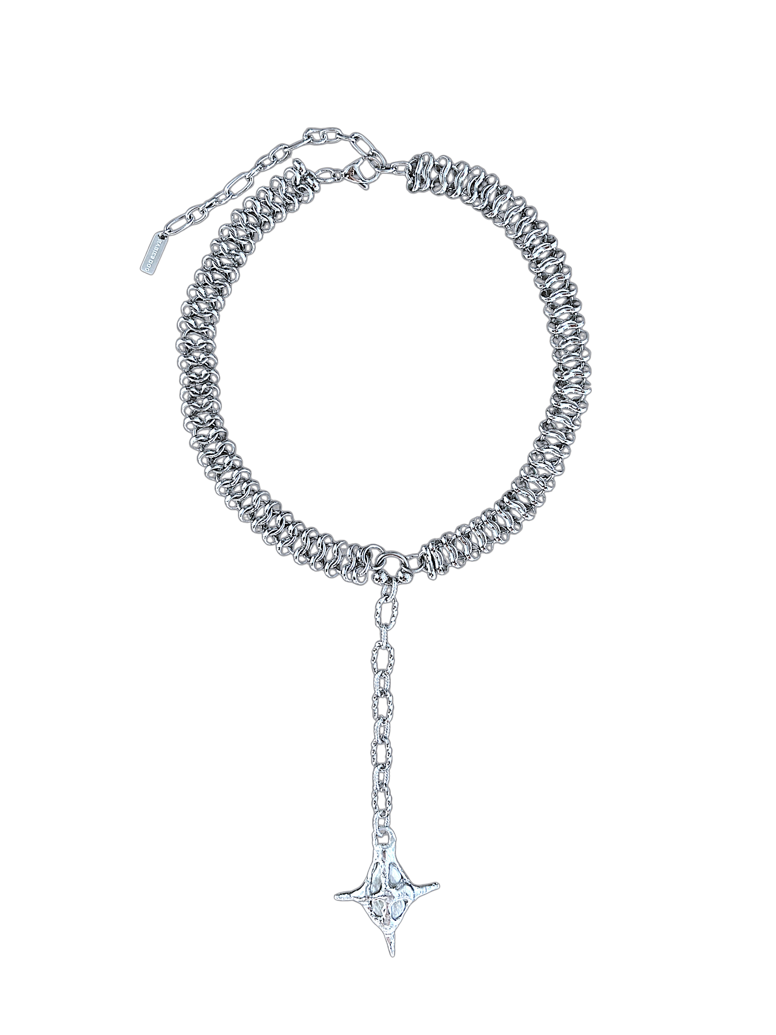 rabies dog Dangle Star Necklace