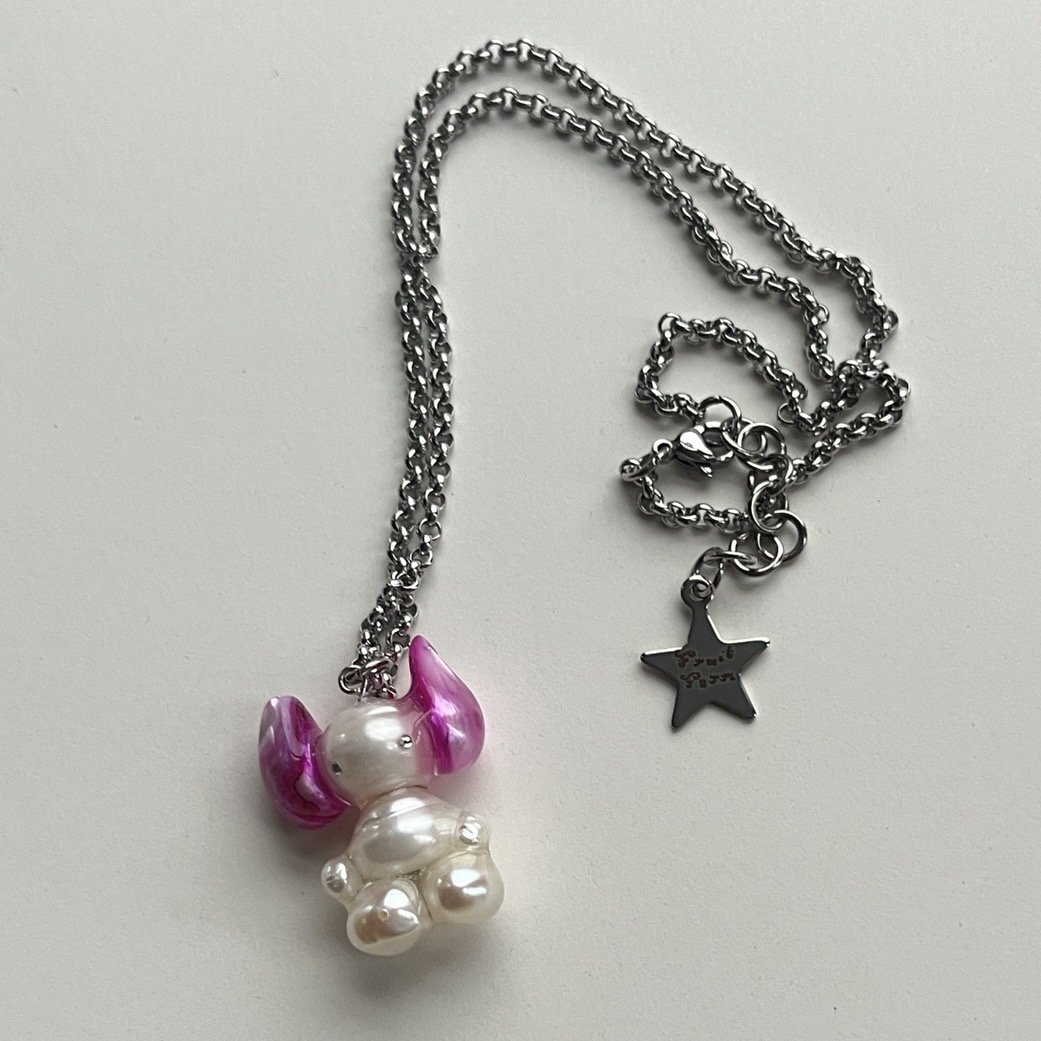 Fruit Farm Large Pearl Goblin Necklace
