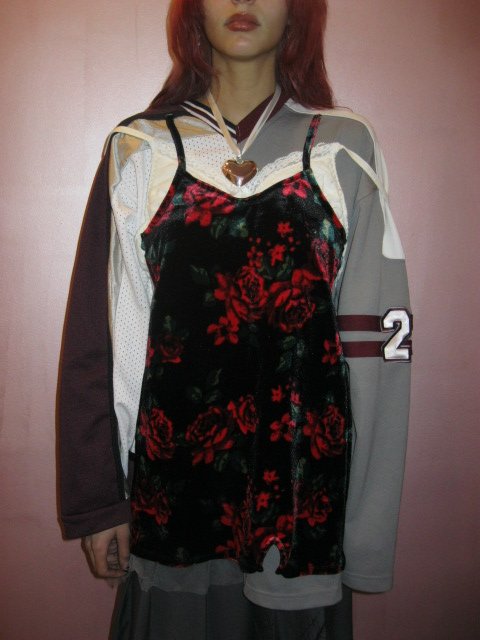 3r rose patchwork jersey