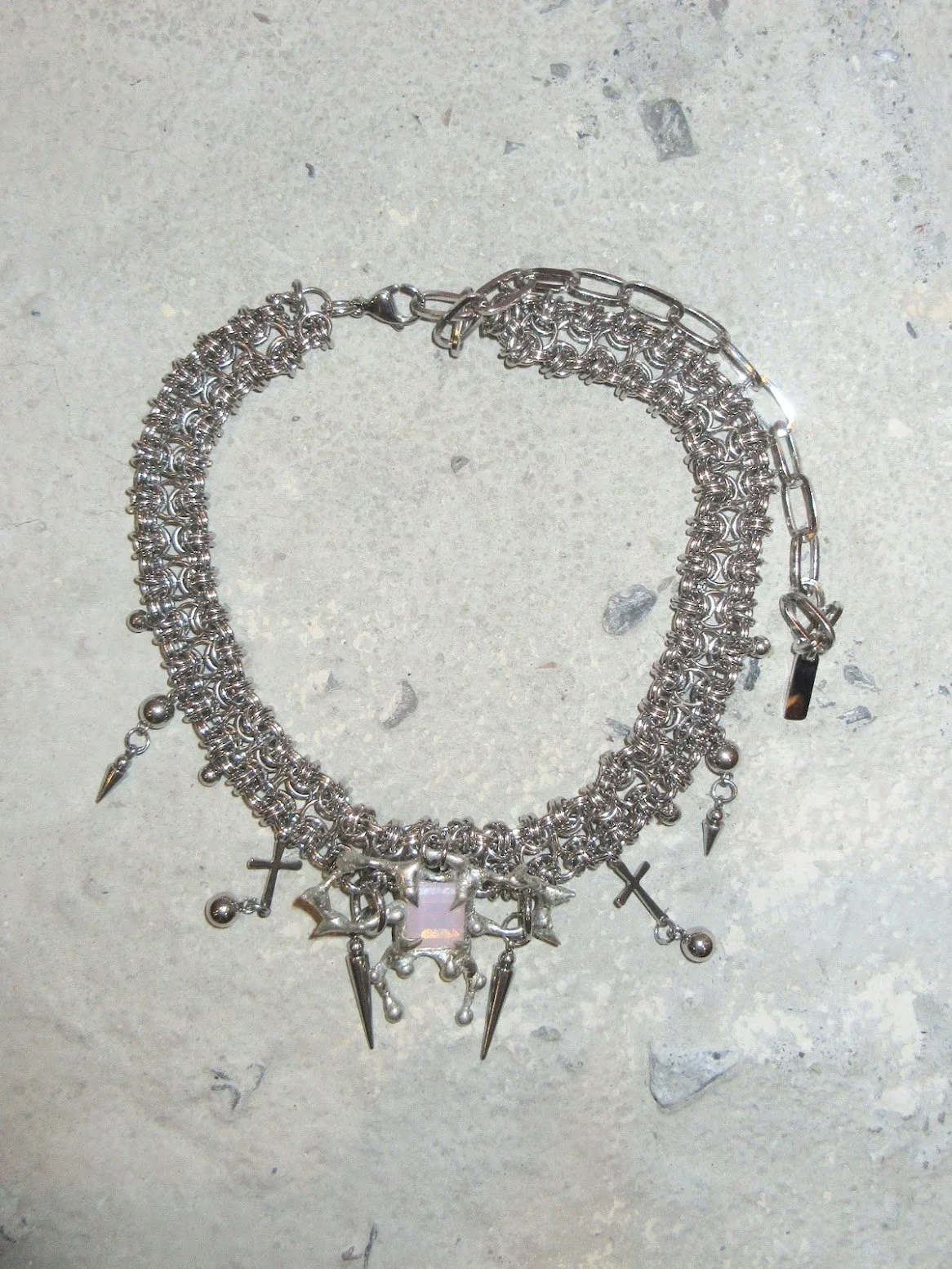 rabies dog Butterfly Cult Choker