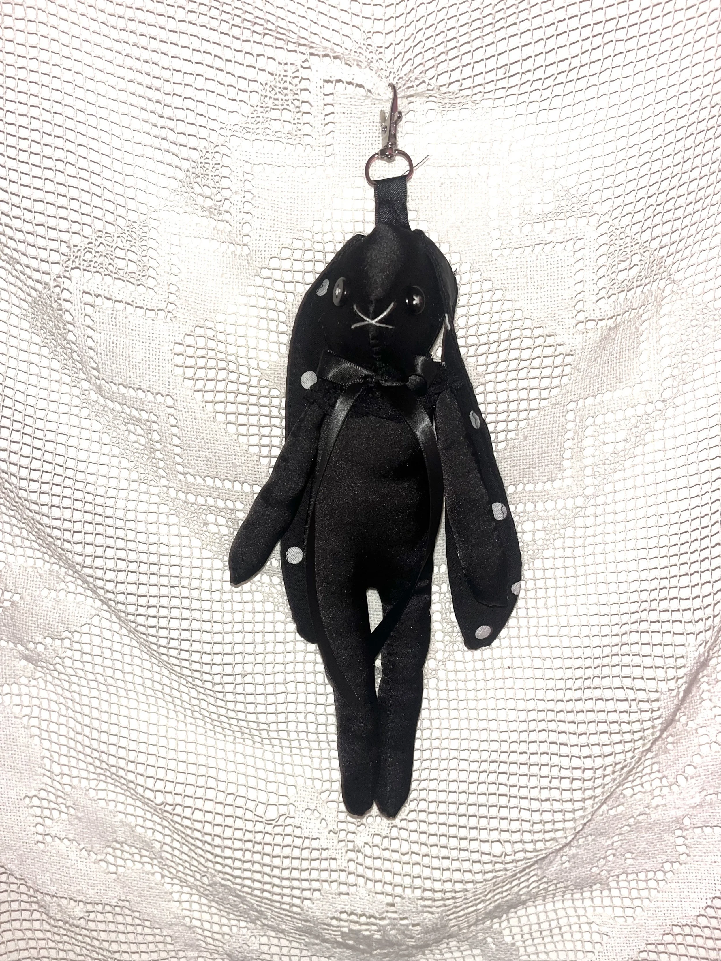 faeble Bunny Keychain - Dots