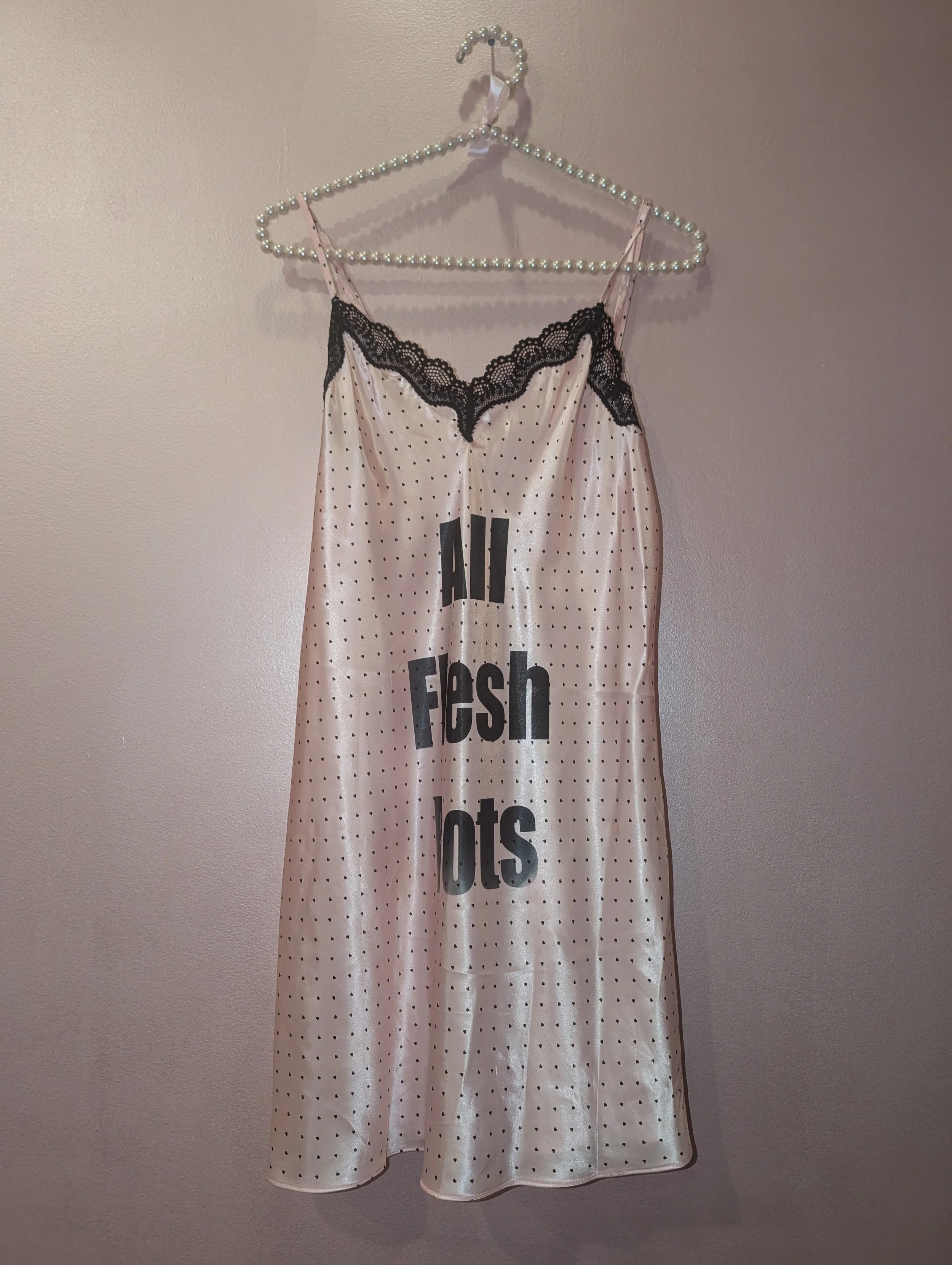 Nostalgia of Mudd All Flesh Rots slip dress