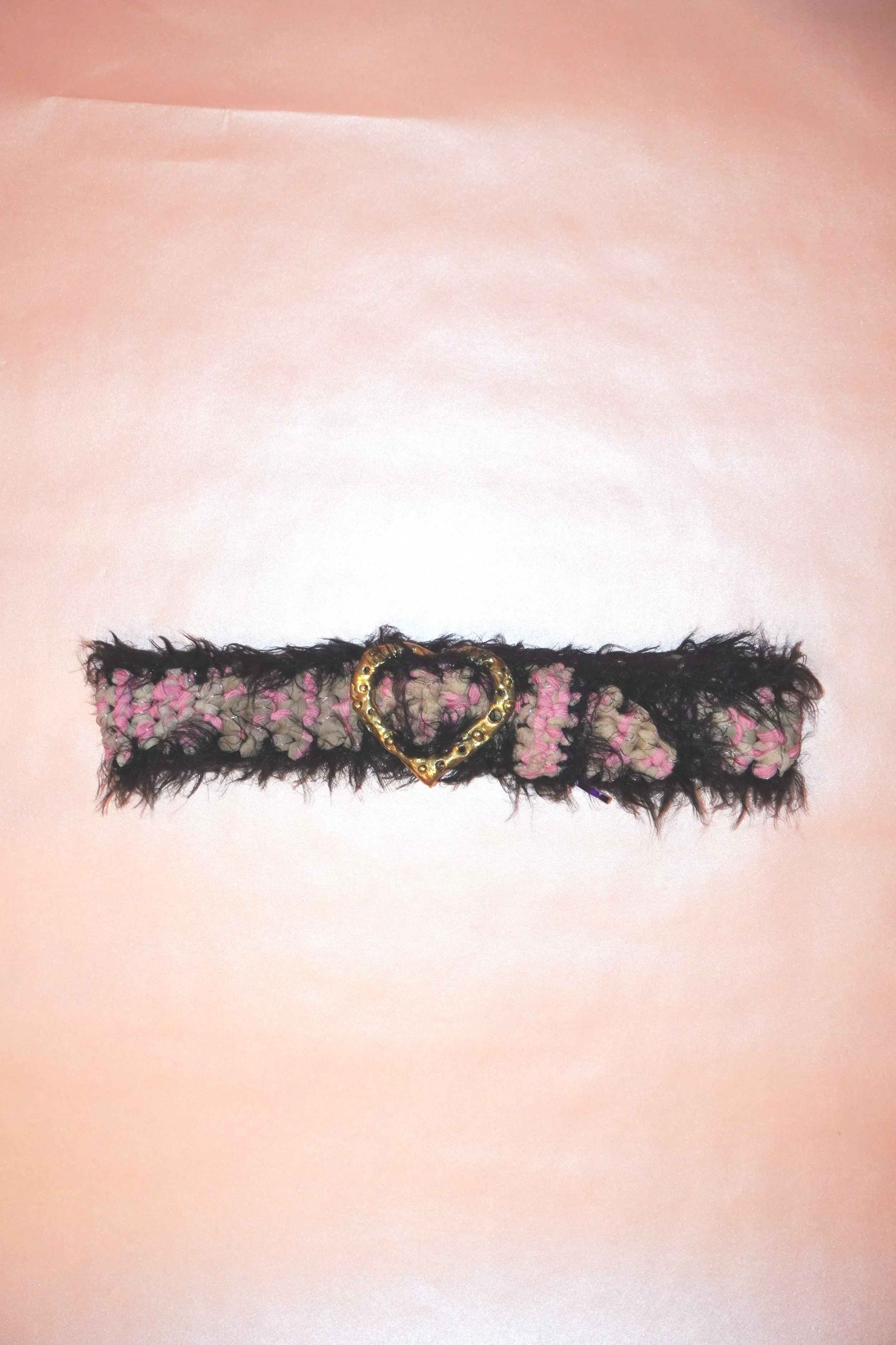tati things x Belt Hexess Pink Toxic Heart Belt