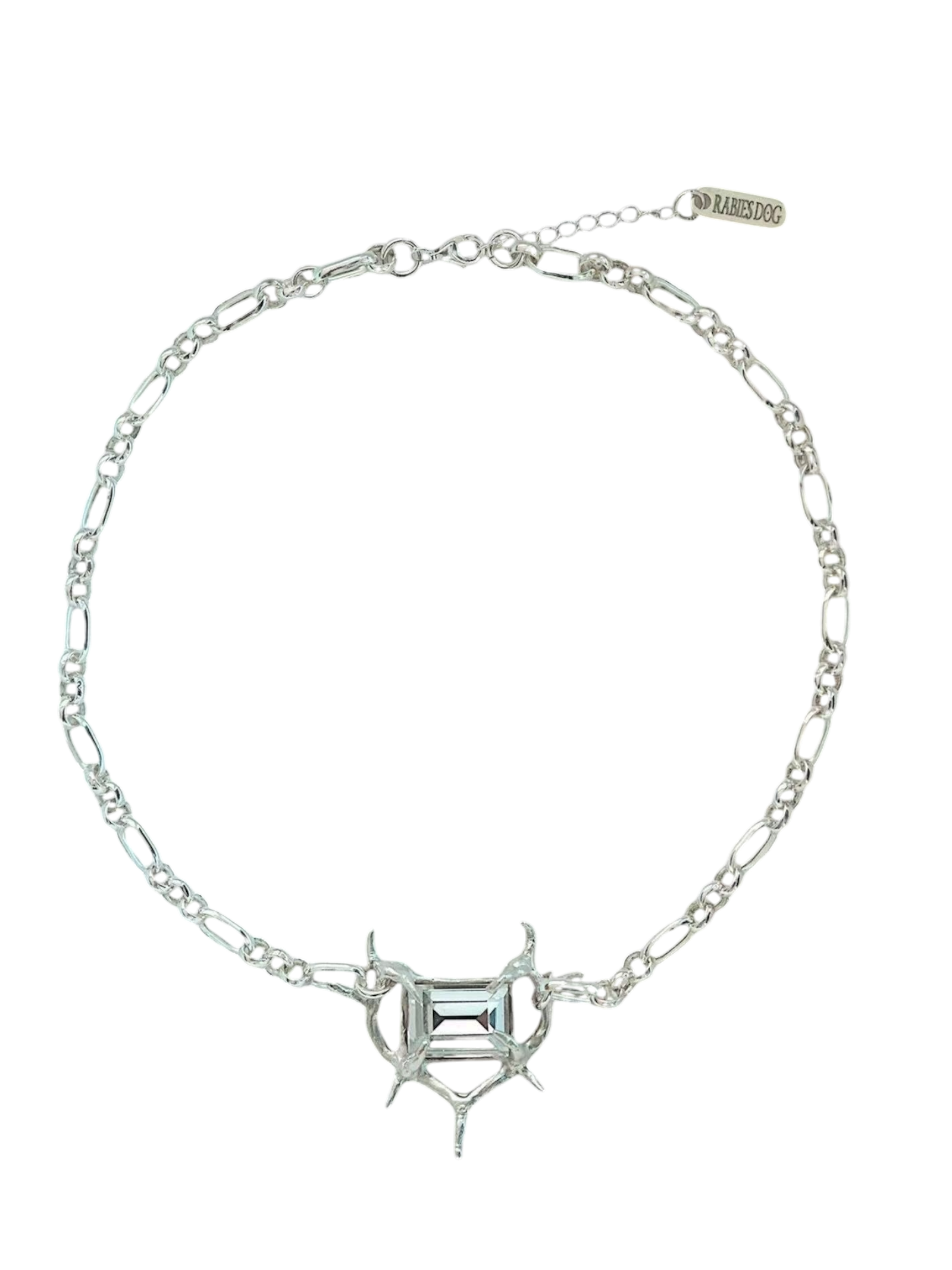 rabies dog Antler Necklace