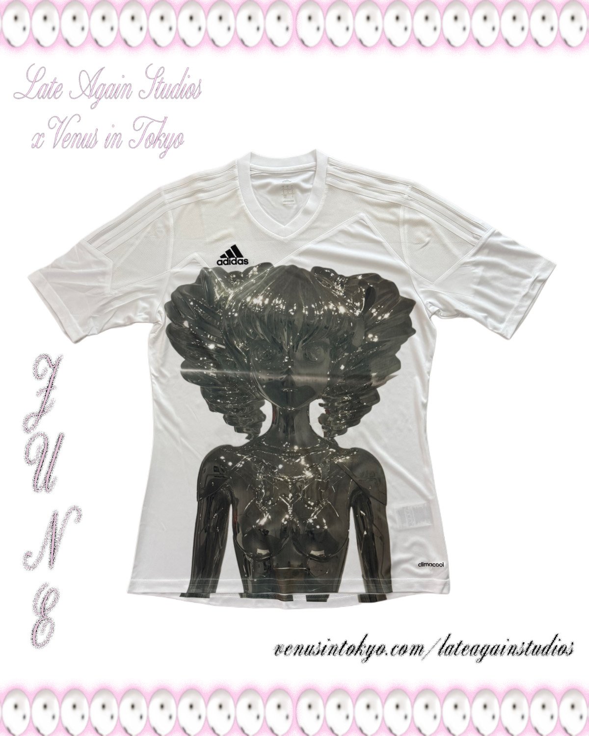 lateagainstudios chrome girl jersey