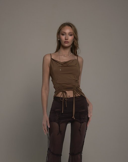 nausicaa BROWN ORION TOP