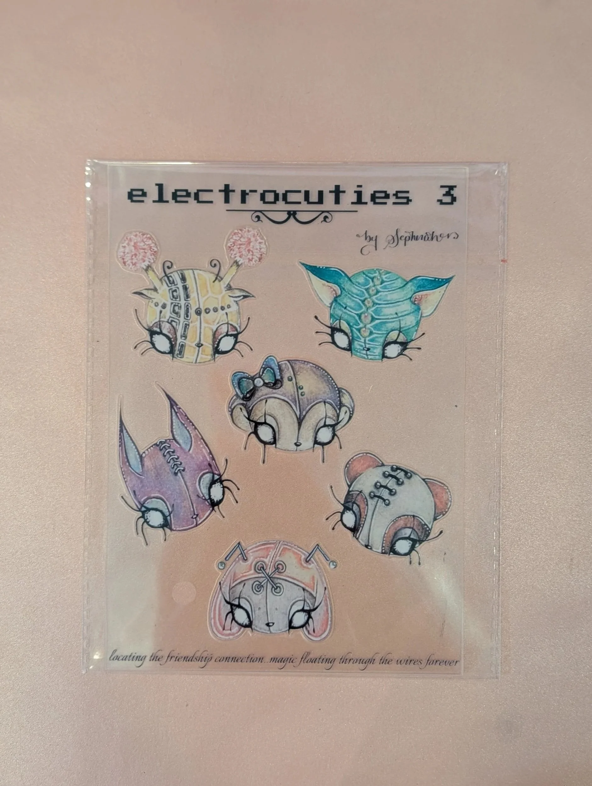 sepherah electrocuties 3 stickers