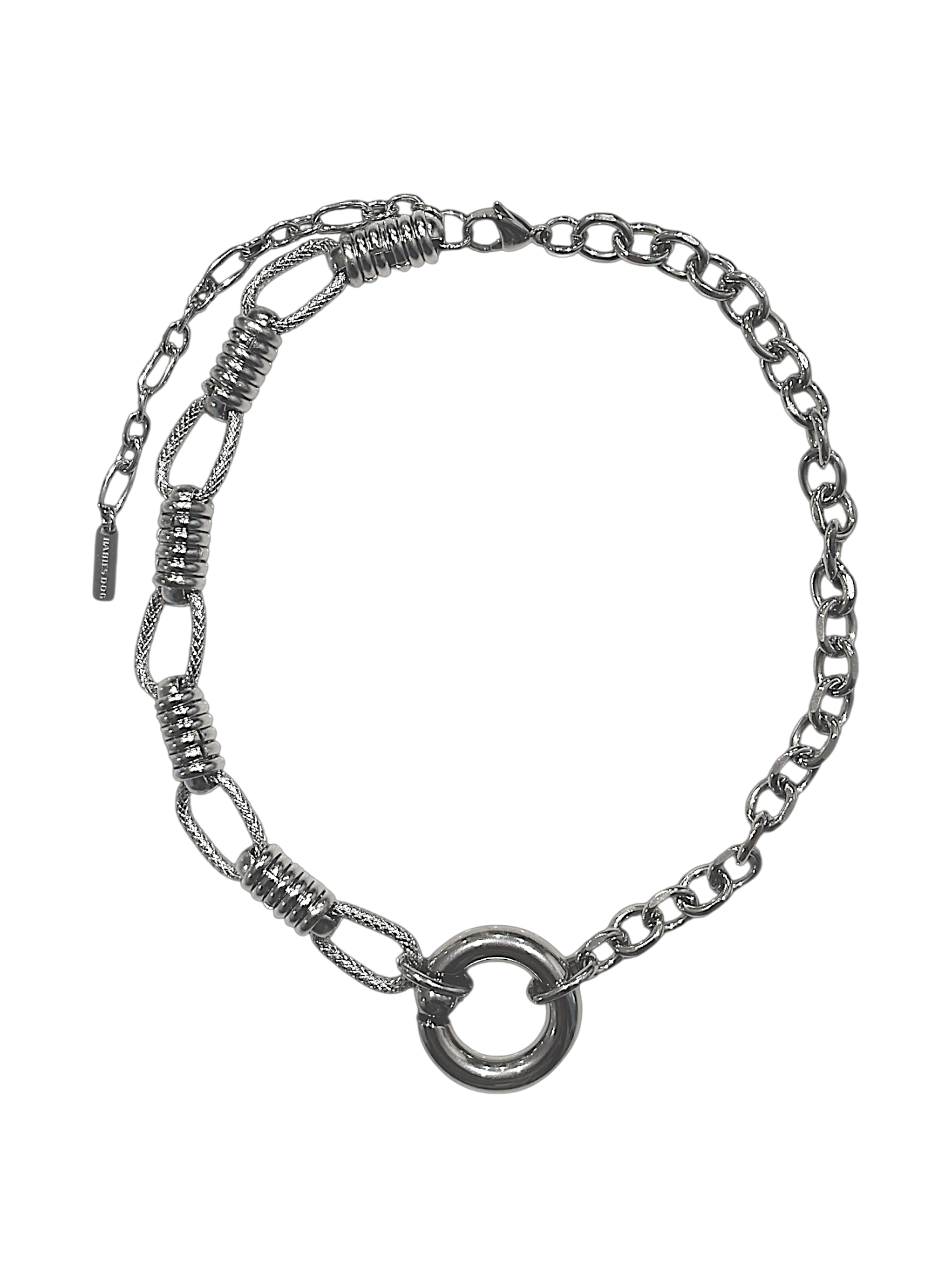 rabies dog captive ring necklace