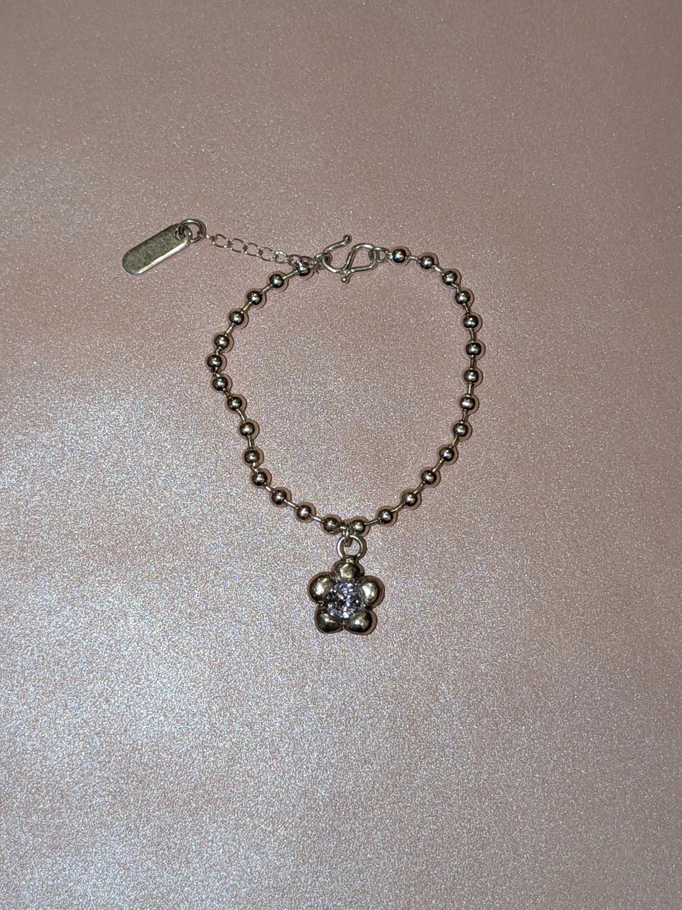 rabies dog Flower Bracelet