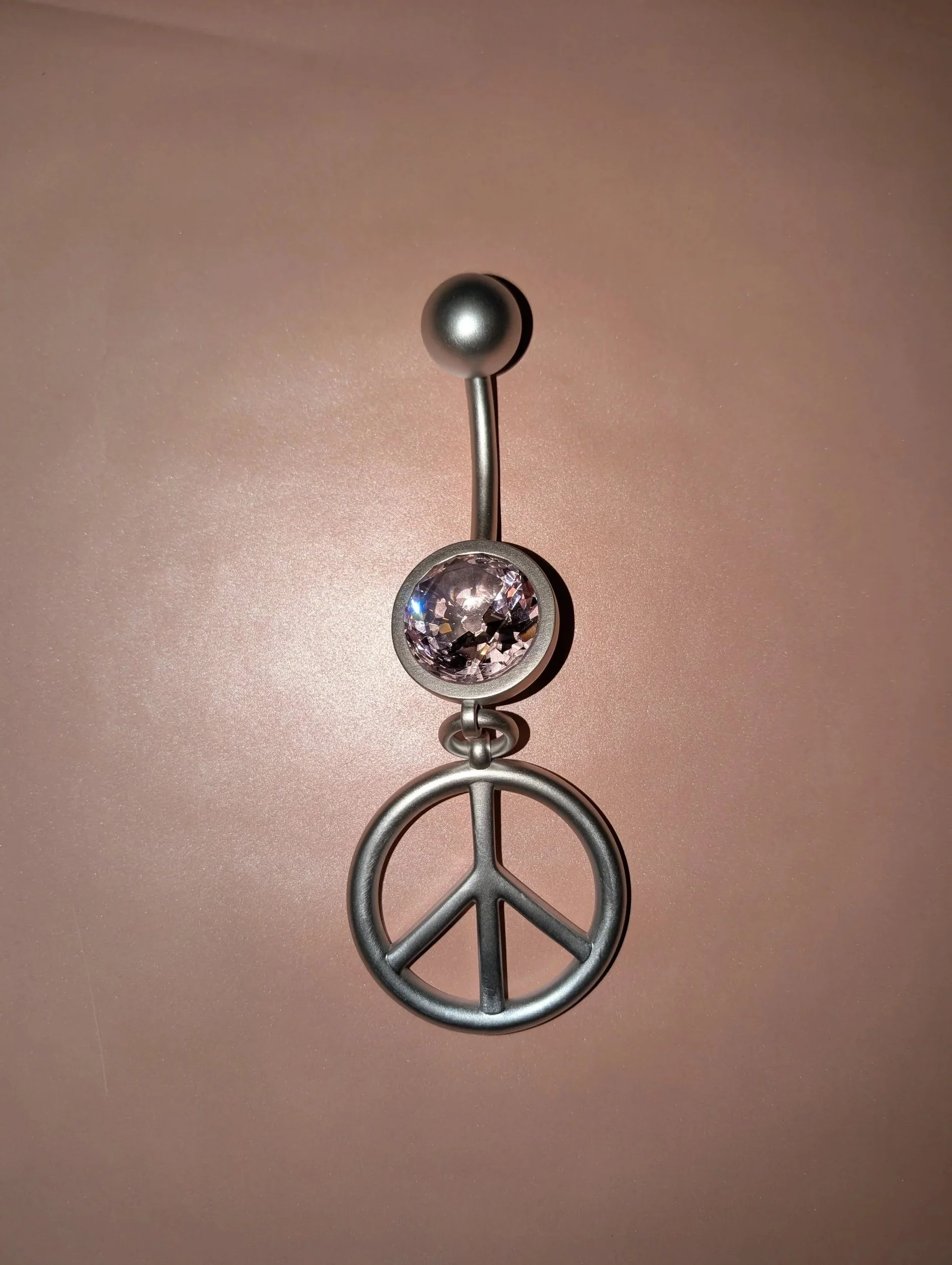 Jc the Label princess peace belly ring