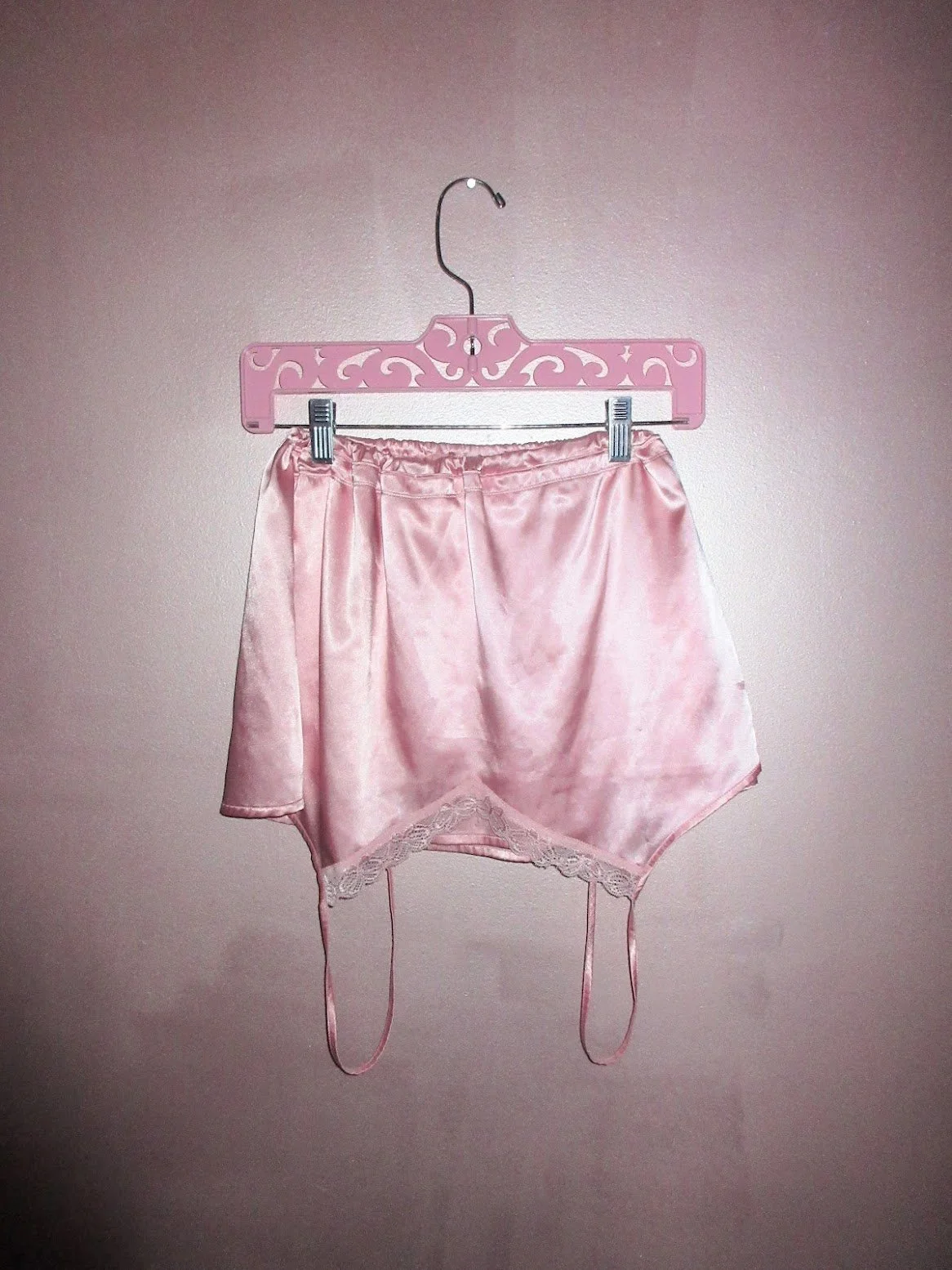 cloudie jobi rose fold over satin skirt