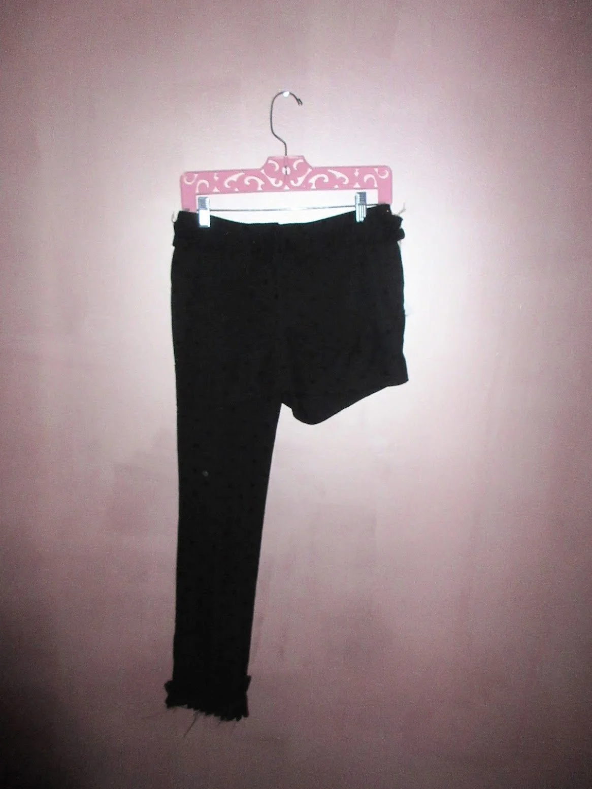 cloudie jobi black asymmetric pant