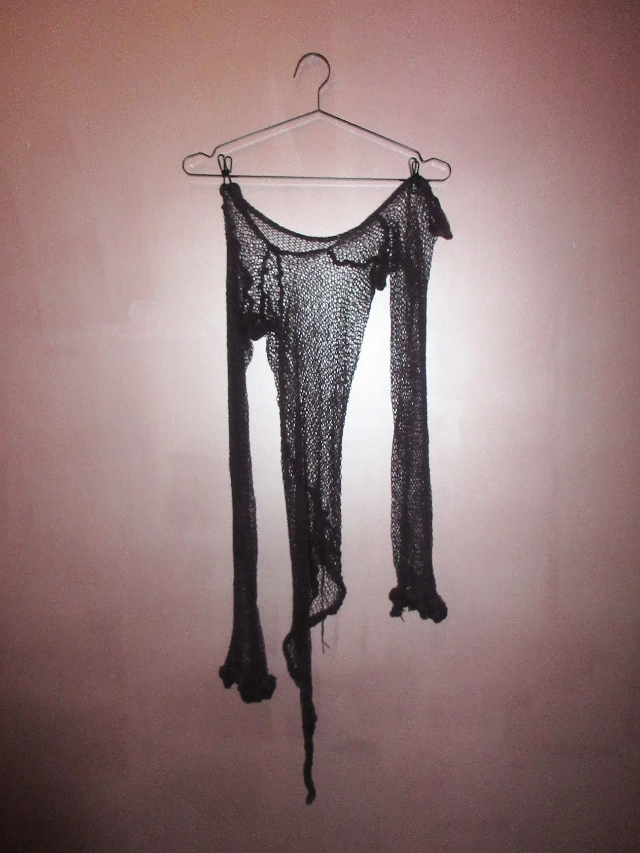 saint leeb Purple asymmetrical wrapped blouse