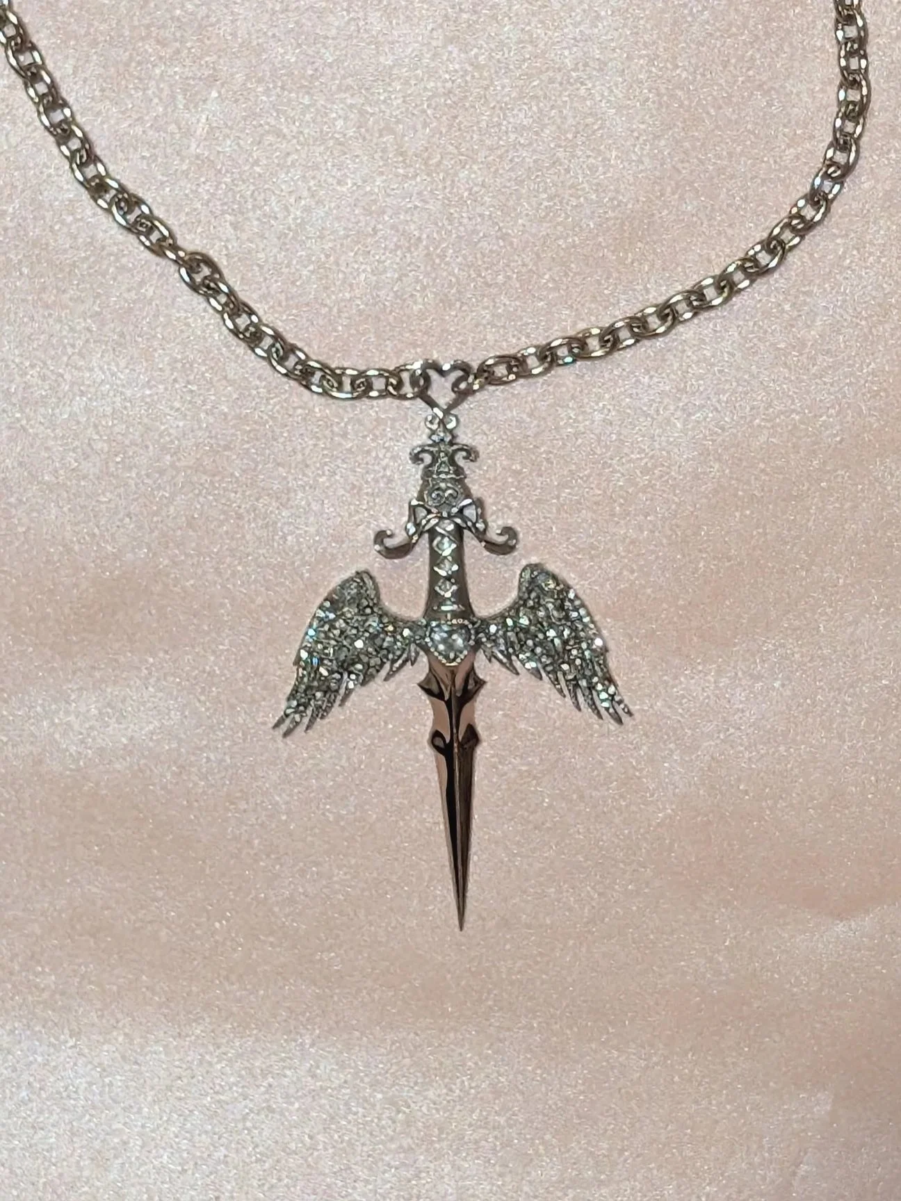 eventyrverden angel blade necklace