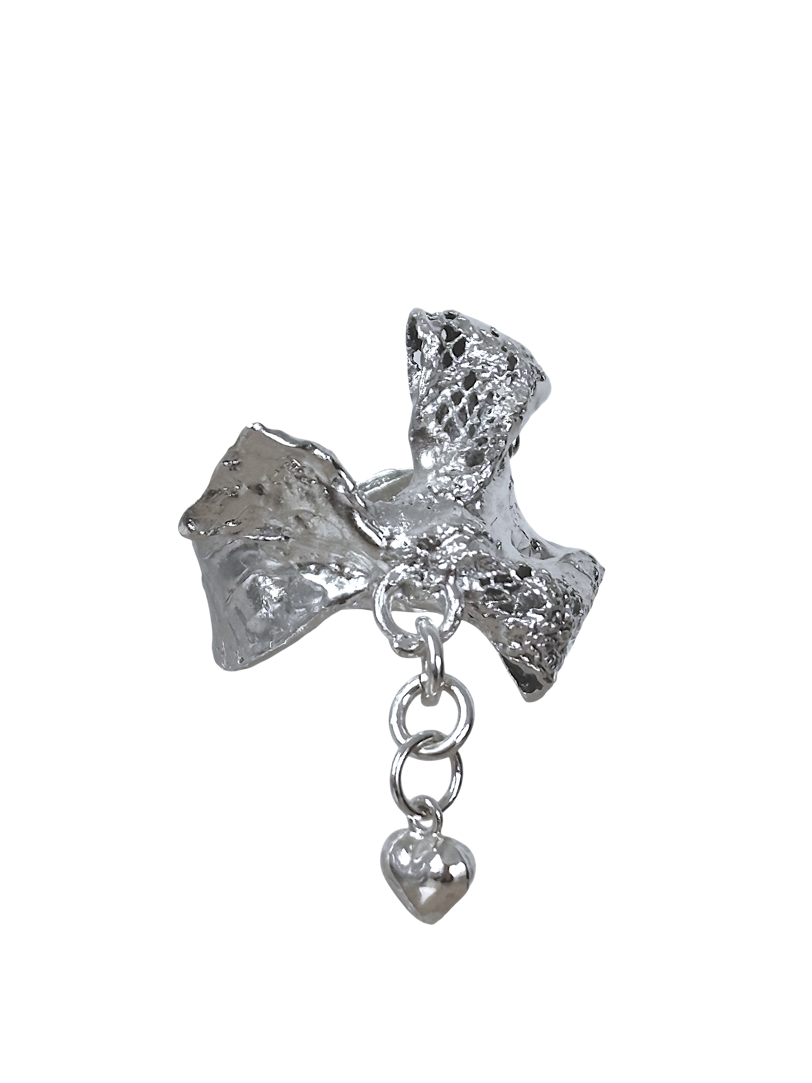 rabies dog Lace Knot Ring