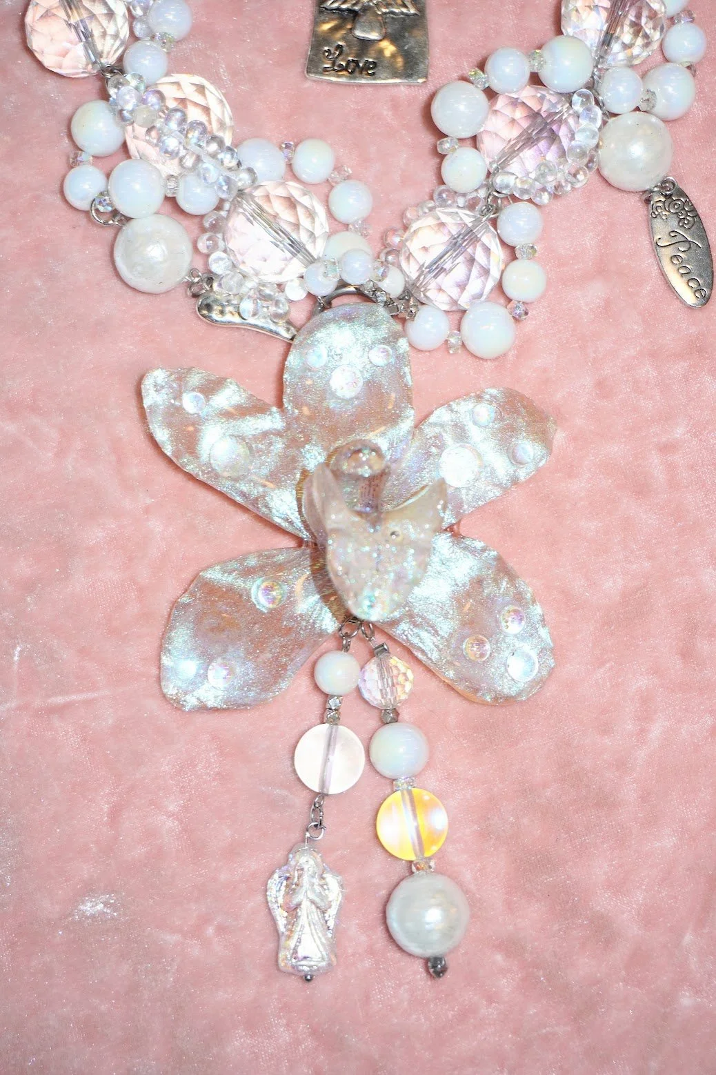 dolly dear boutique Snow Angel necklace