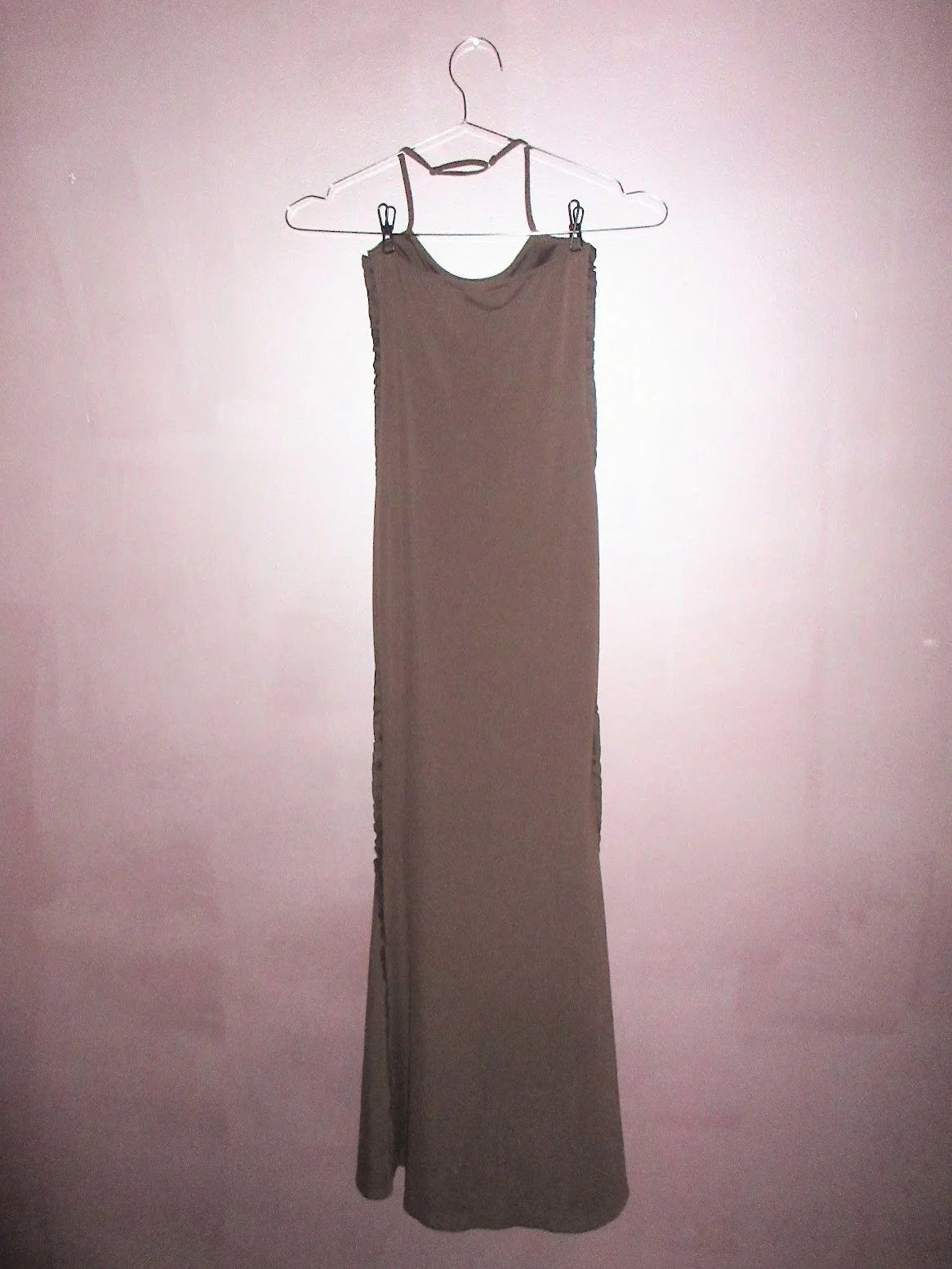 woodrose deli halterneck mermaid dress