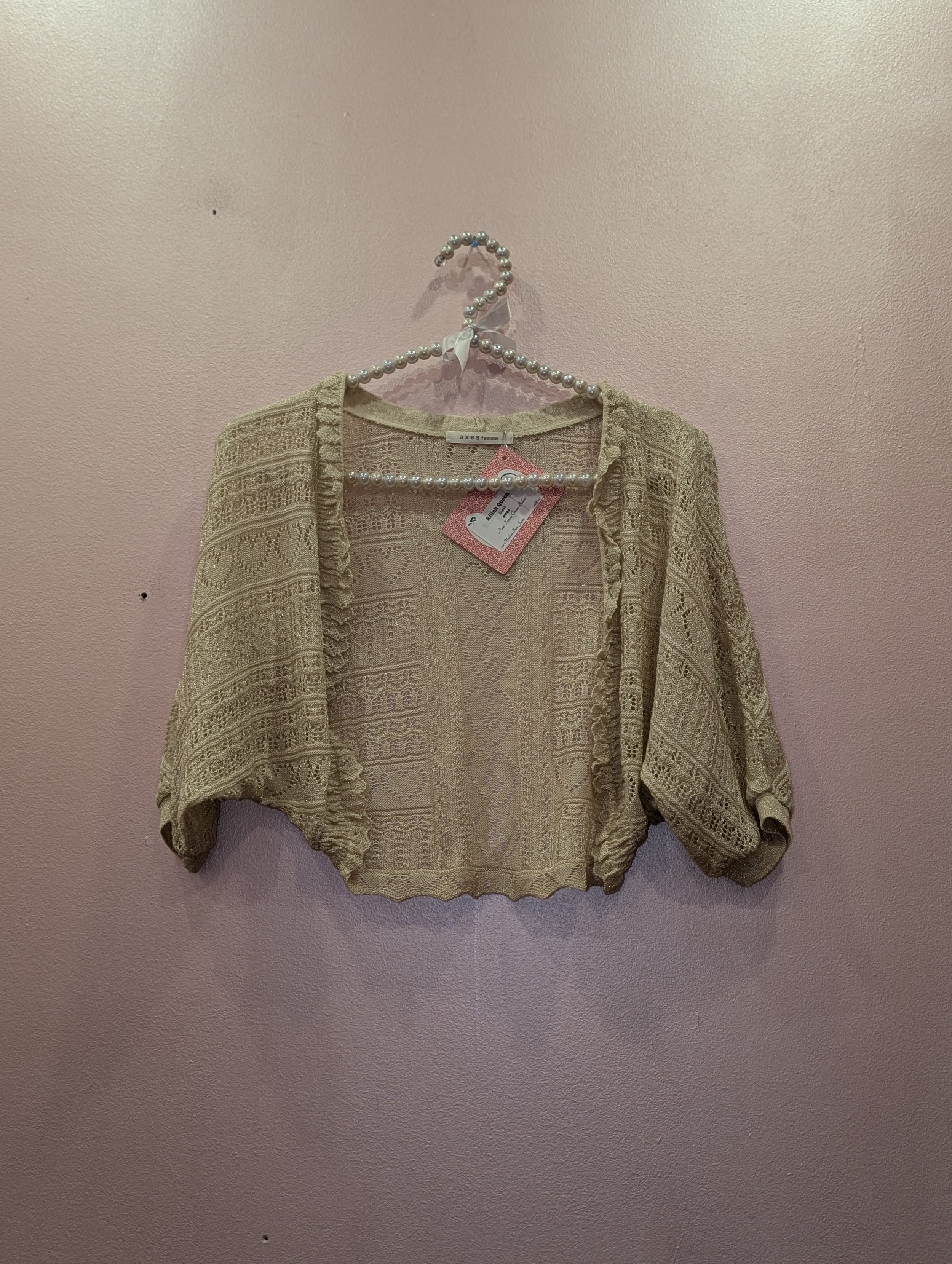 killah queen Axes Femme Cream Bolero