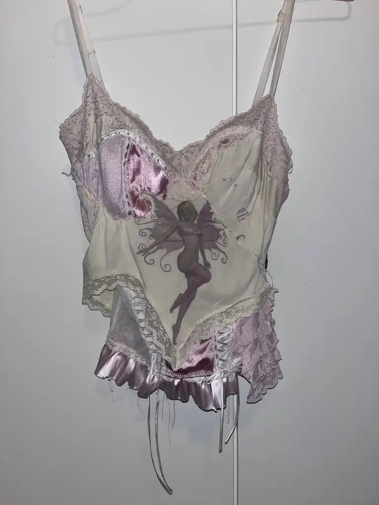 faeble Yellow Fairy Corset Top