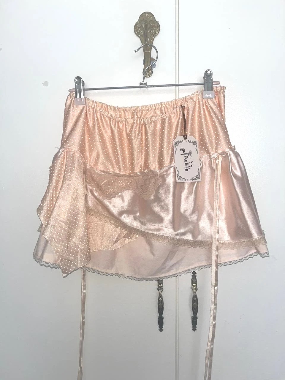 faeble Peach Pit Mini Skirt