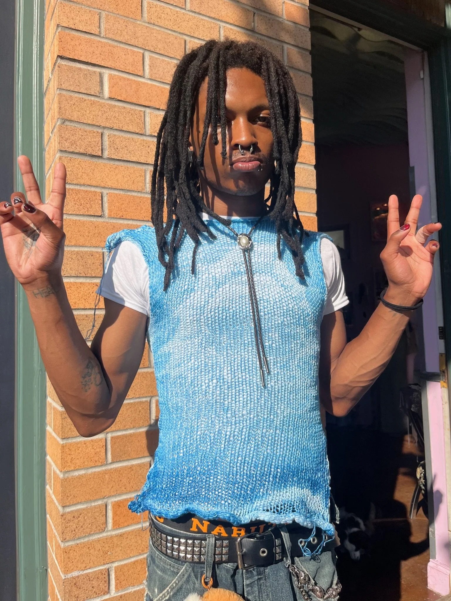 saint leeb Hidden Kitty Cyanotype Tank