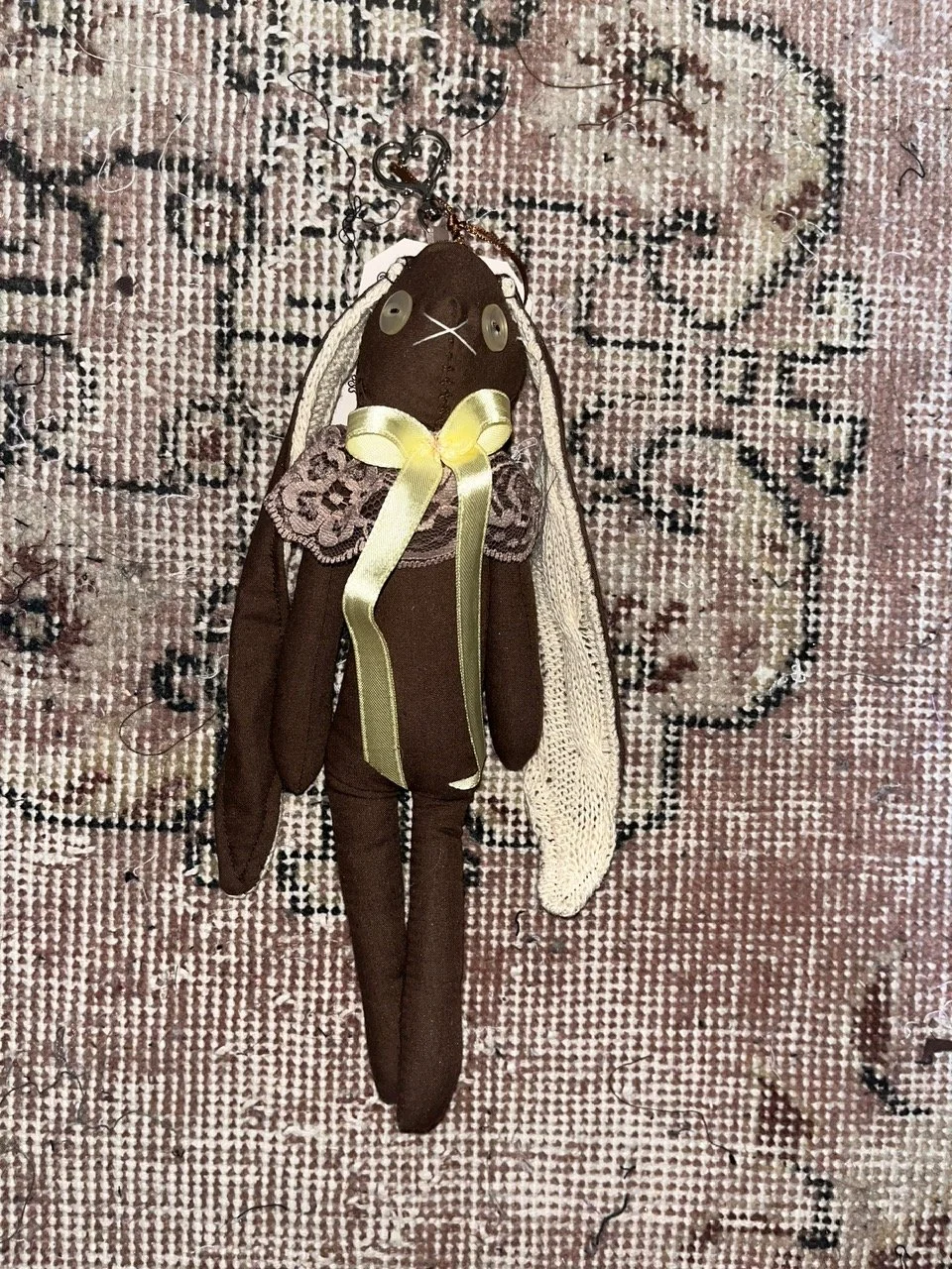 faeble Bunny Keychain - Banana Bread