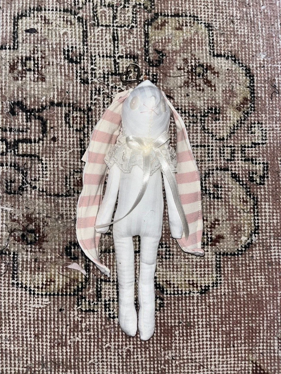 faeble Bunny Keychain - Marshmallow