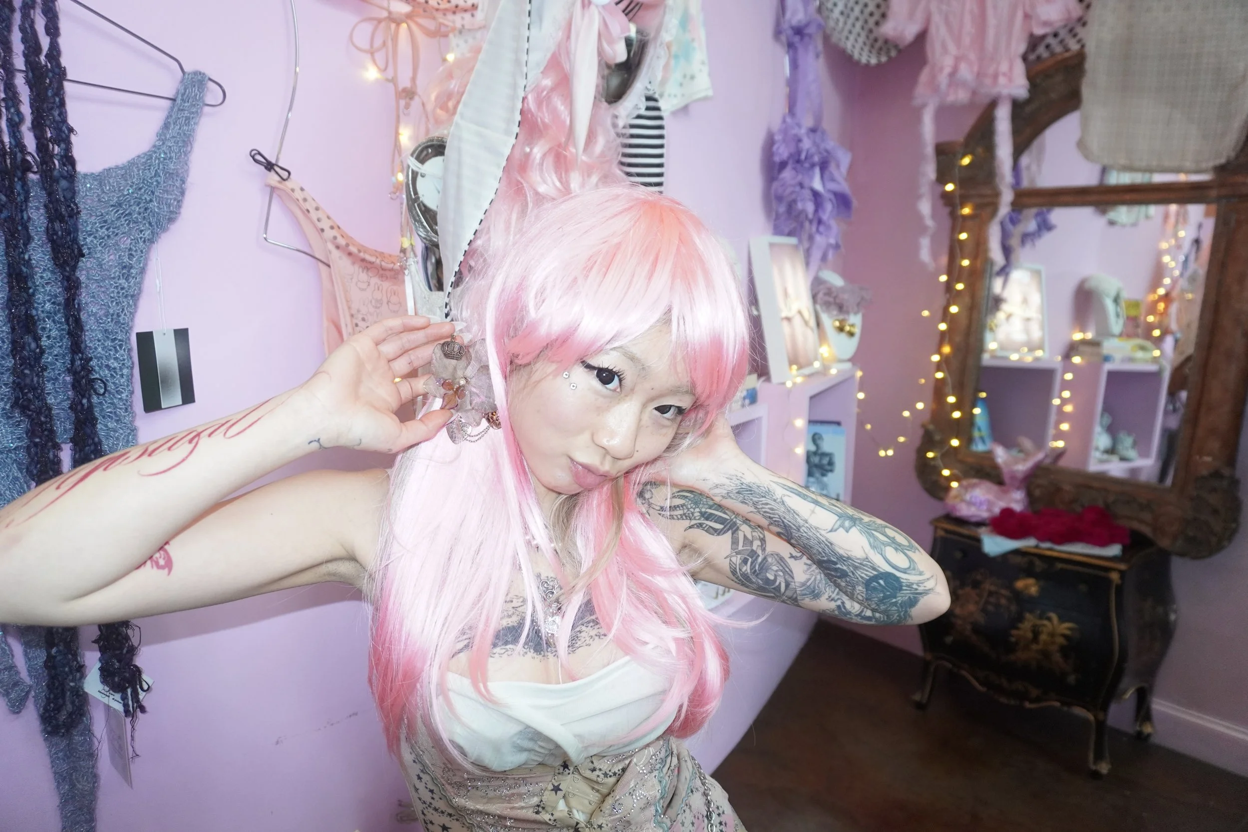 dolly dear boutique Leah clip