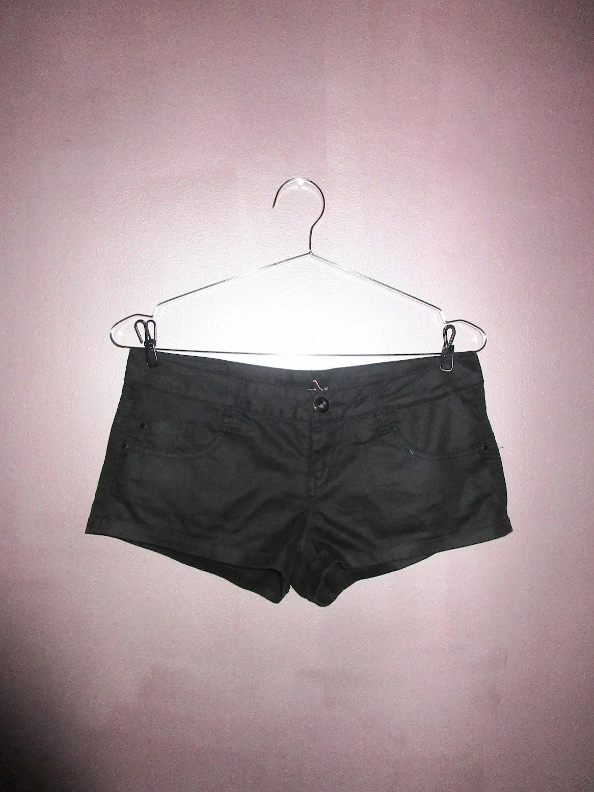 illocana Tally Weijl black micro shorts