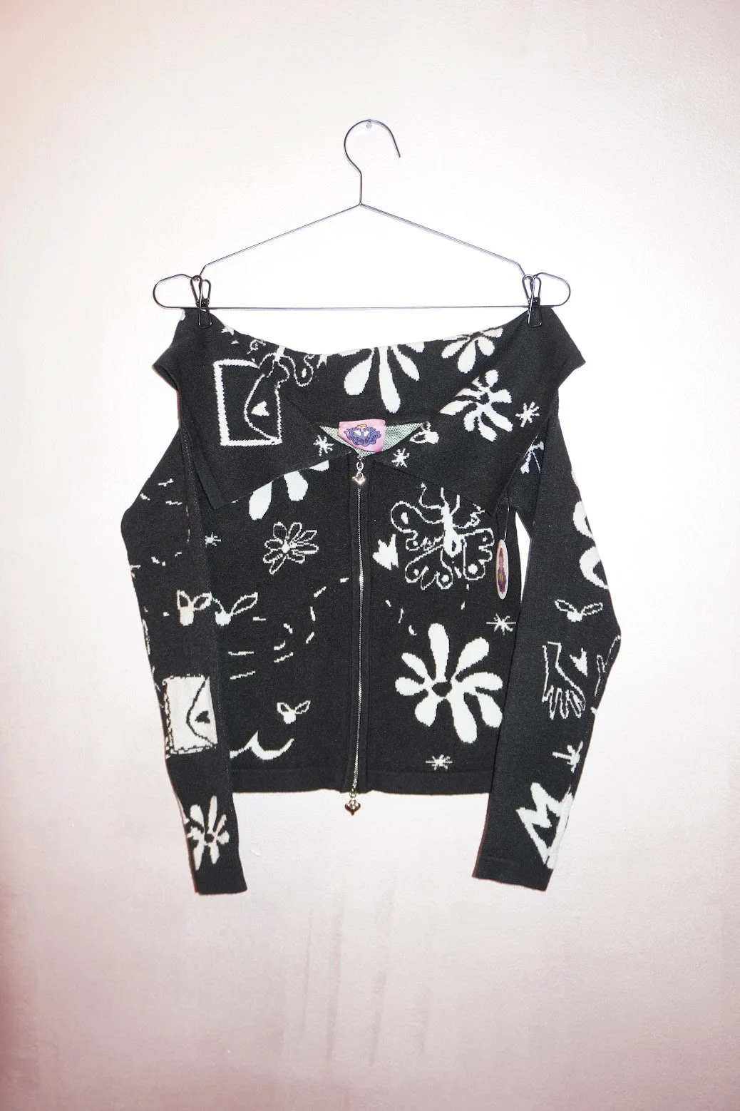 Megan O'Cain Momento Off the Shoulder Sweater