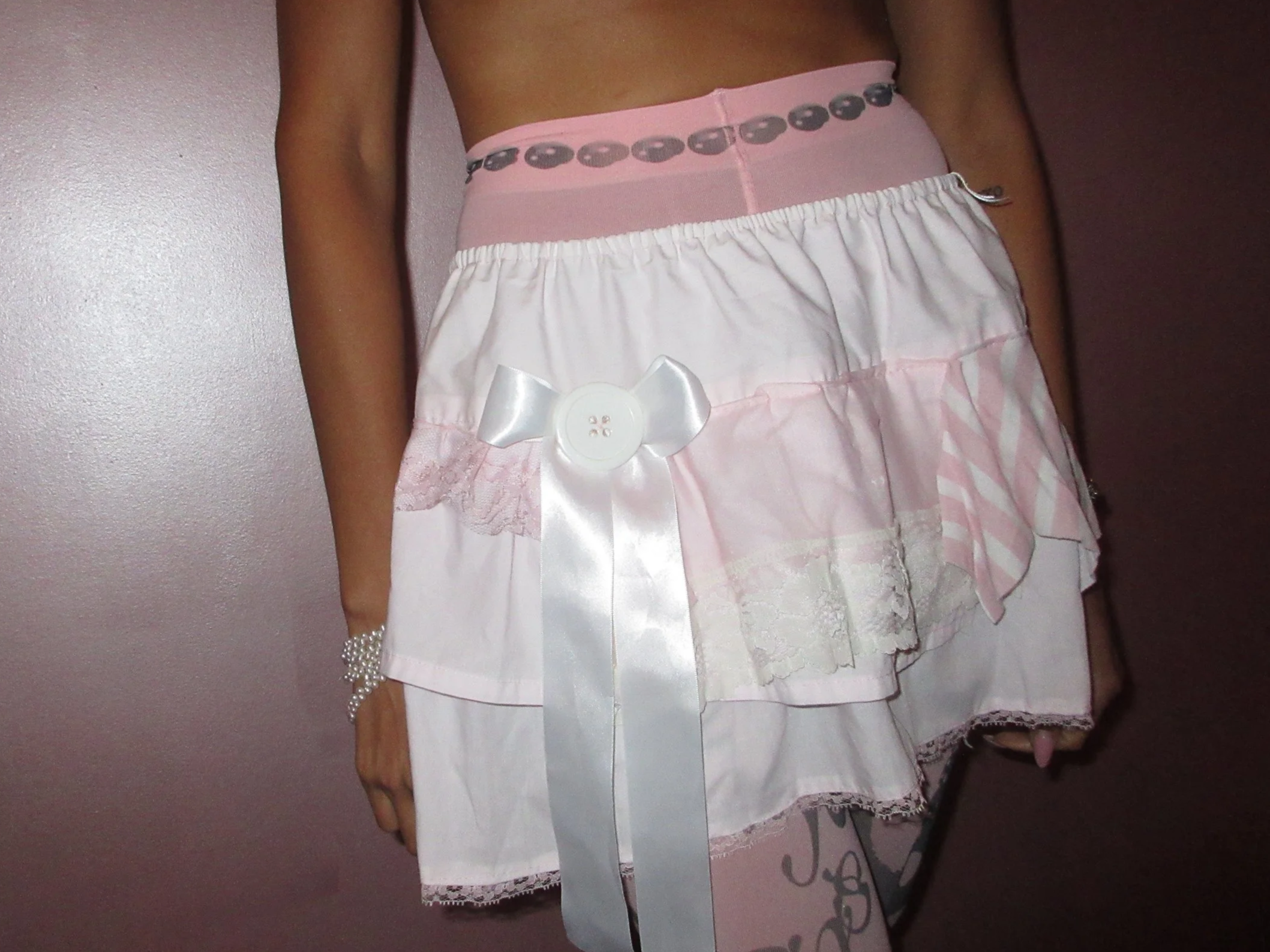 faeble Marshmallow Mini Skirt