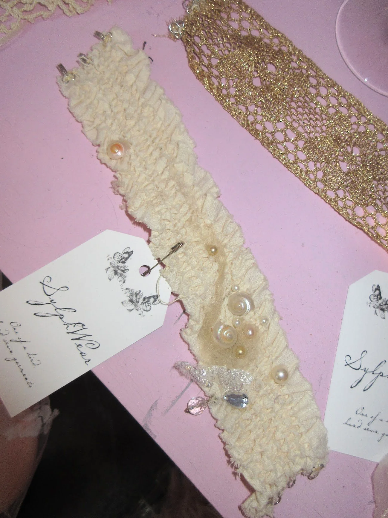 *sylphwear Anna fabric necklace