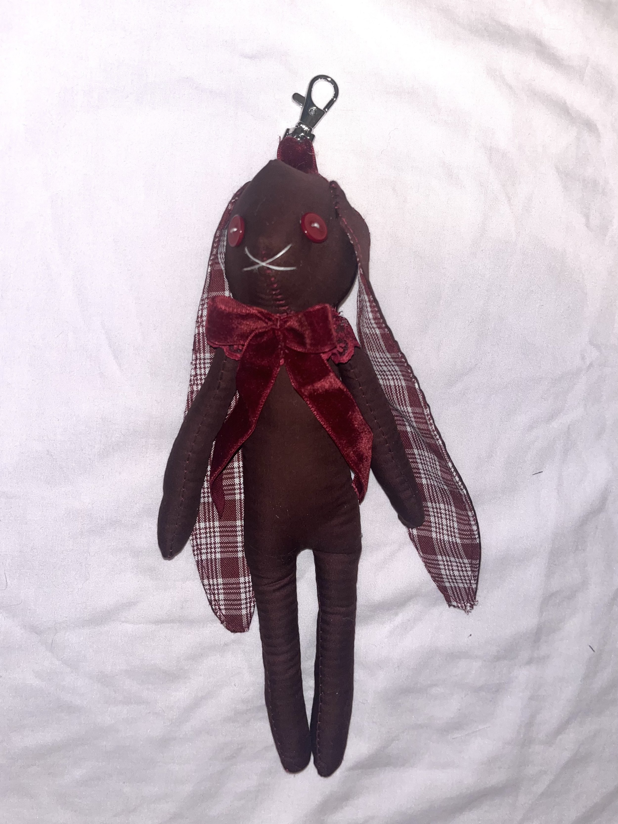 faeble Bunny Keychain - Cherry