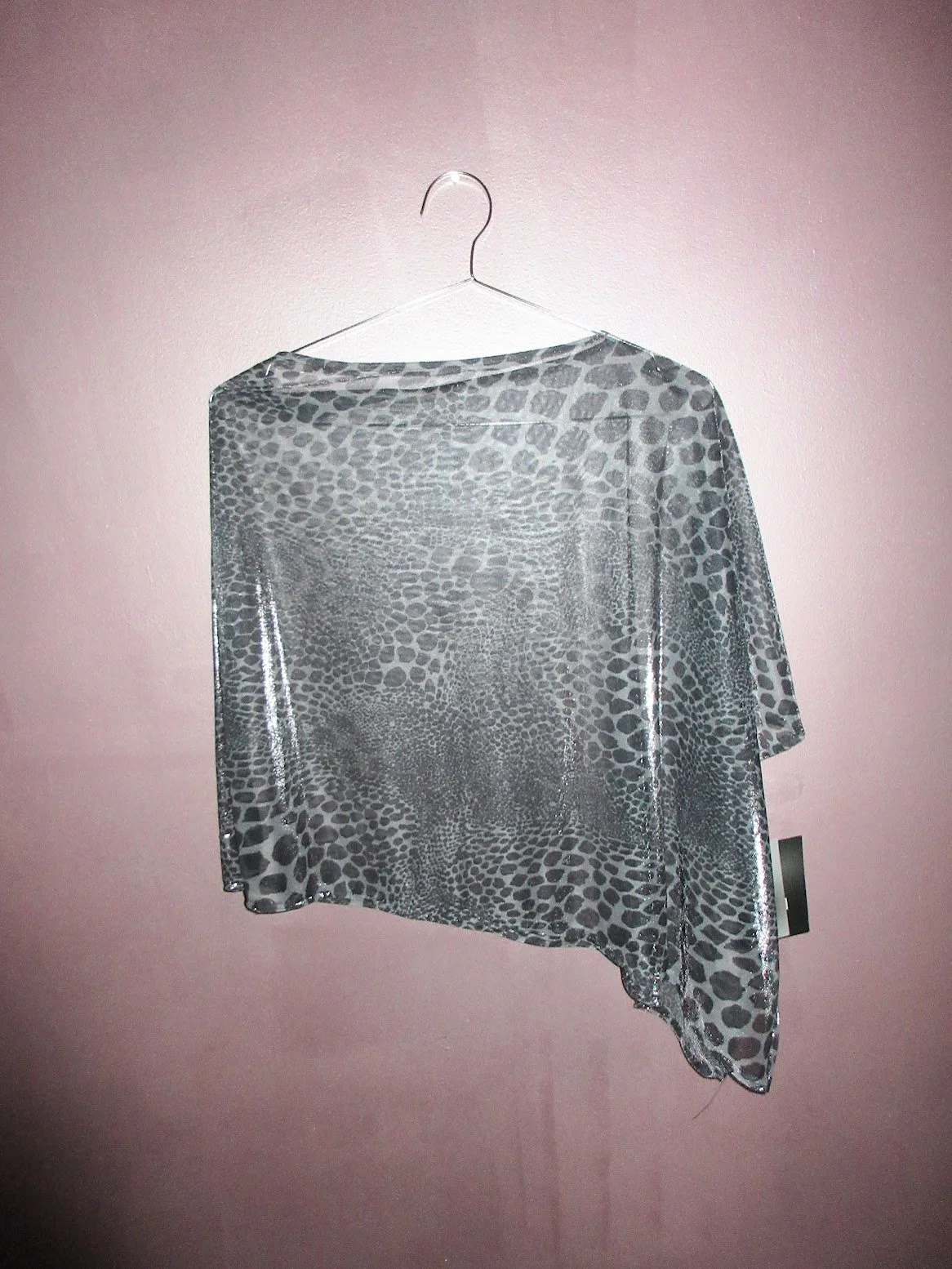 nausicaa SILVER AURIVALE PONCHO