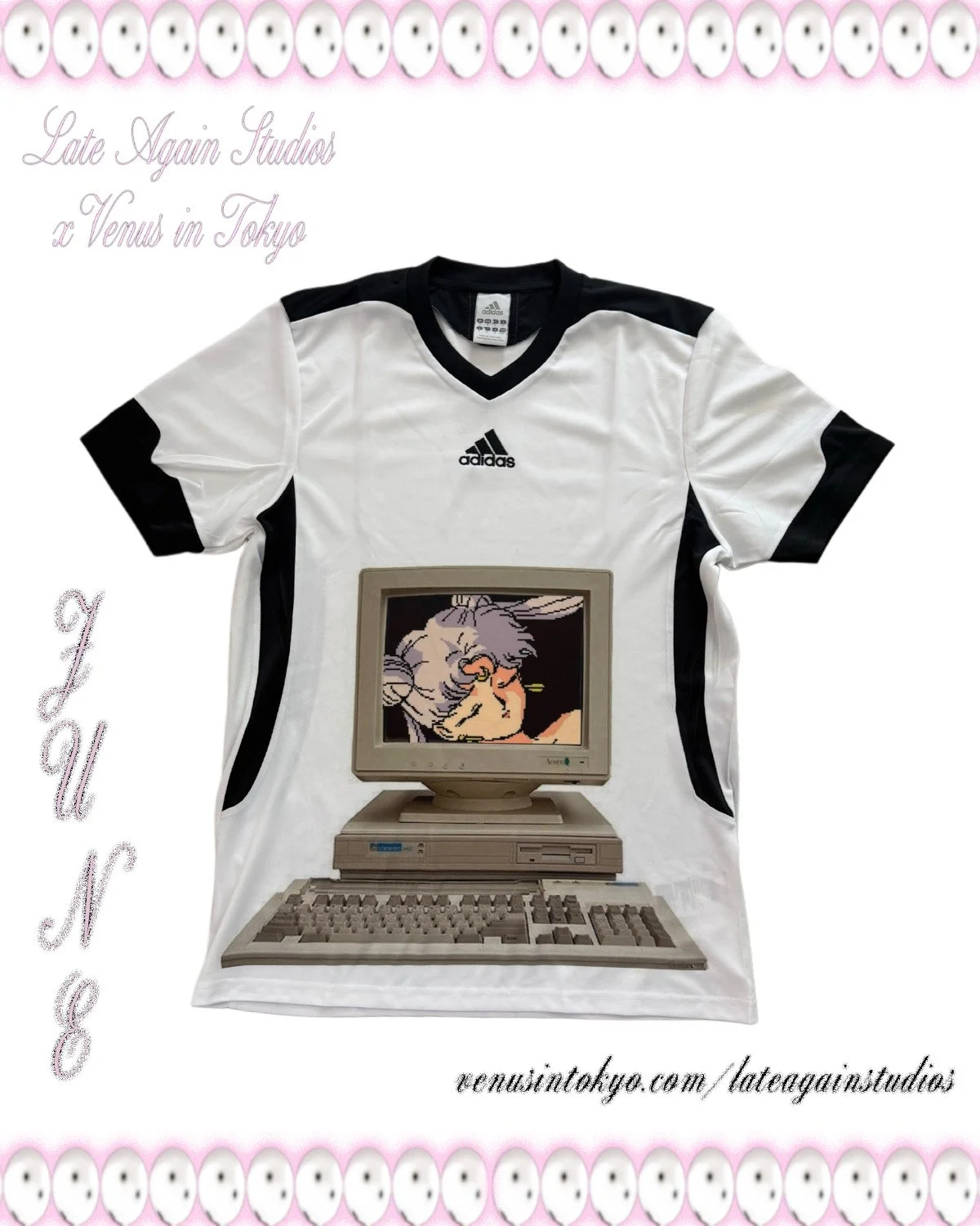 Lateagainstudios keyboard anime girl jersey