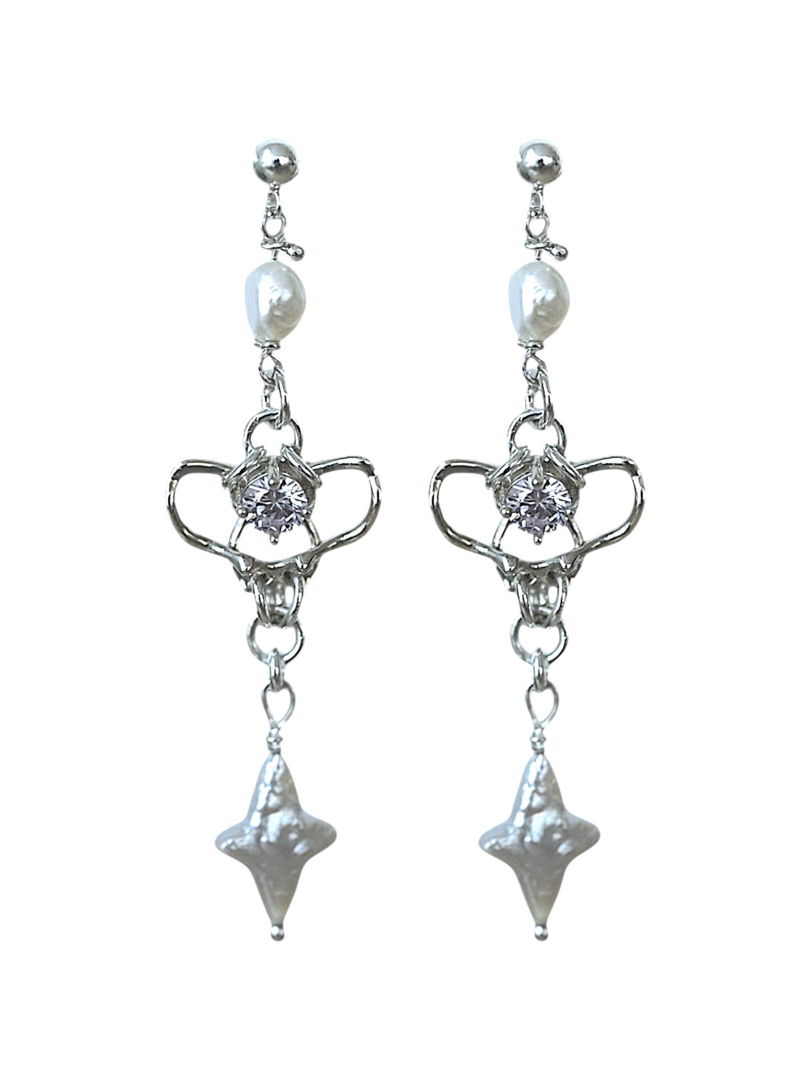 rabies dog Ophelia Earrings