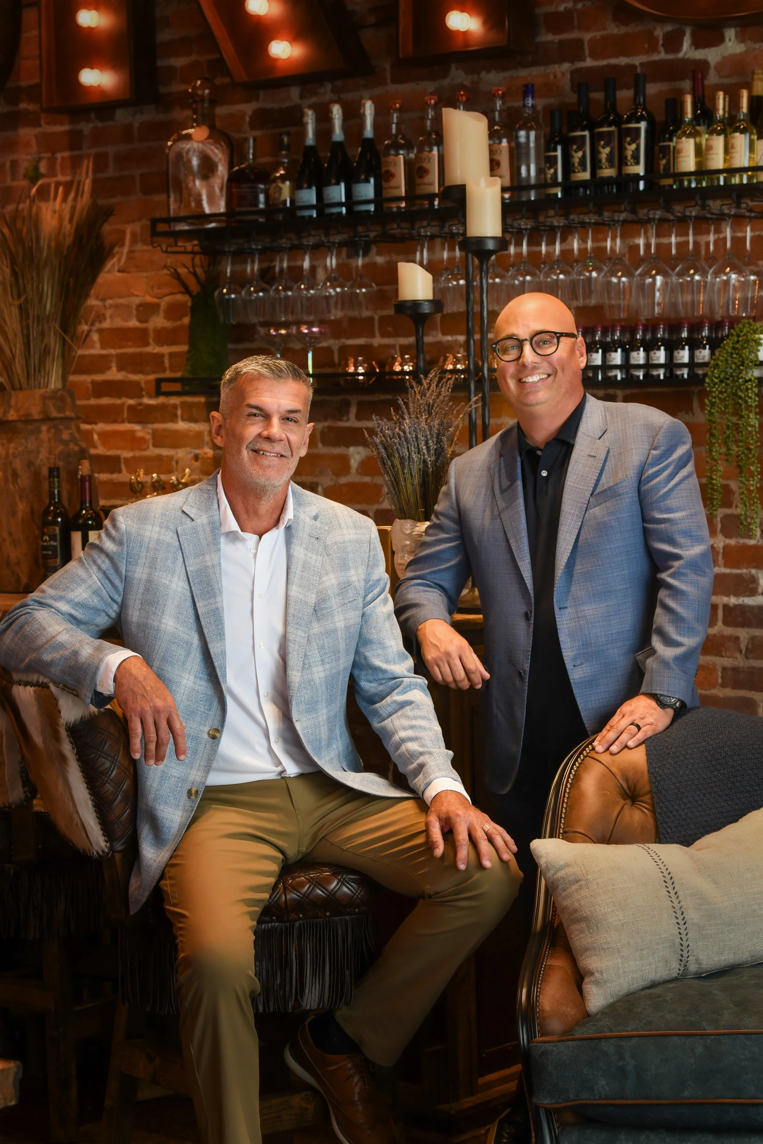 Brije Custom Homes co-founders Eric Wandersleben and Adam Perez