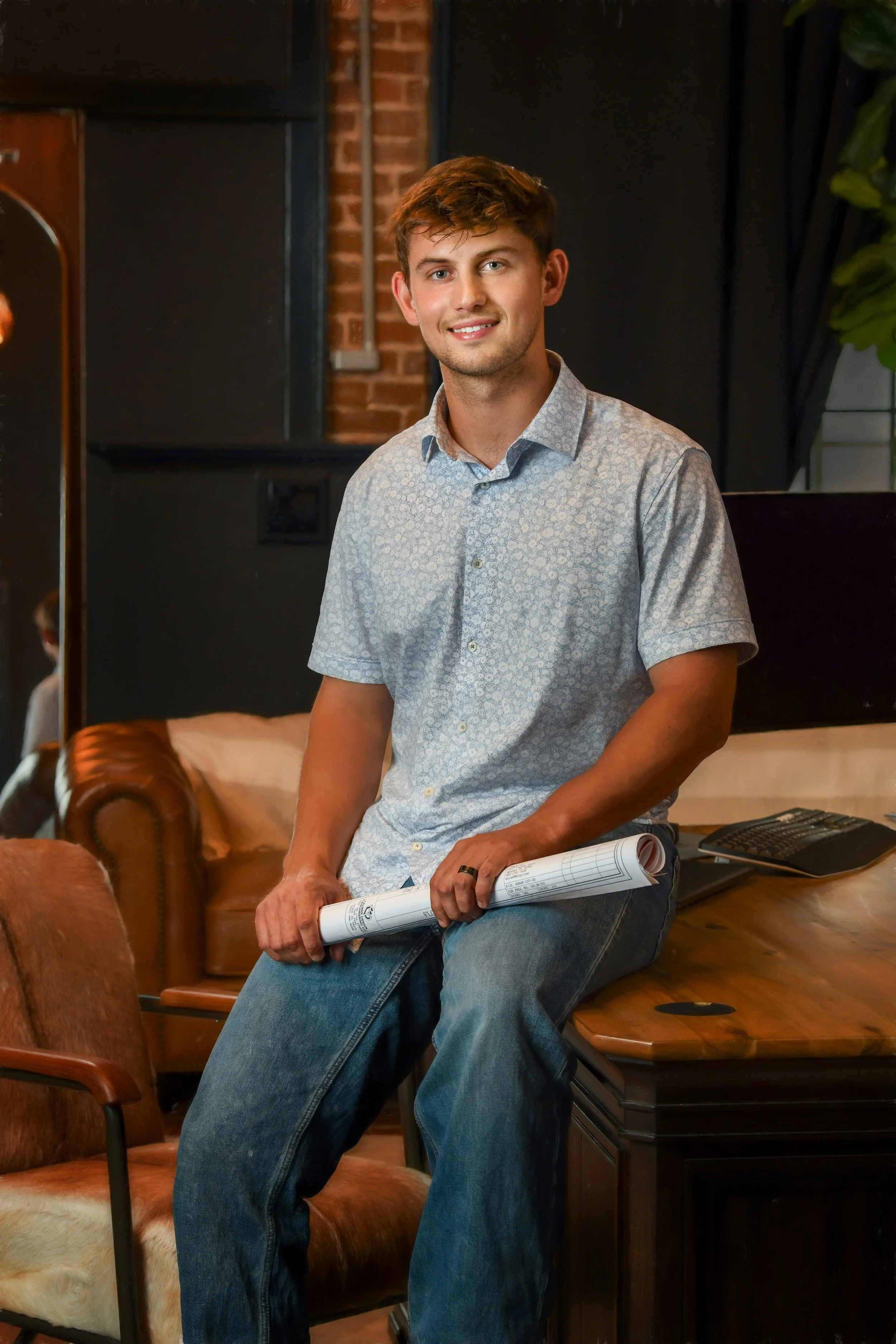 Micah Wandersleben, superintendent at Brije Custom Homes