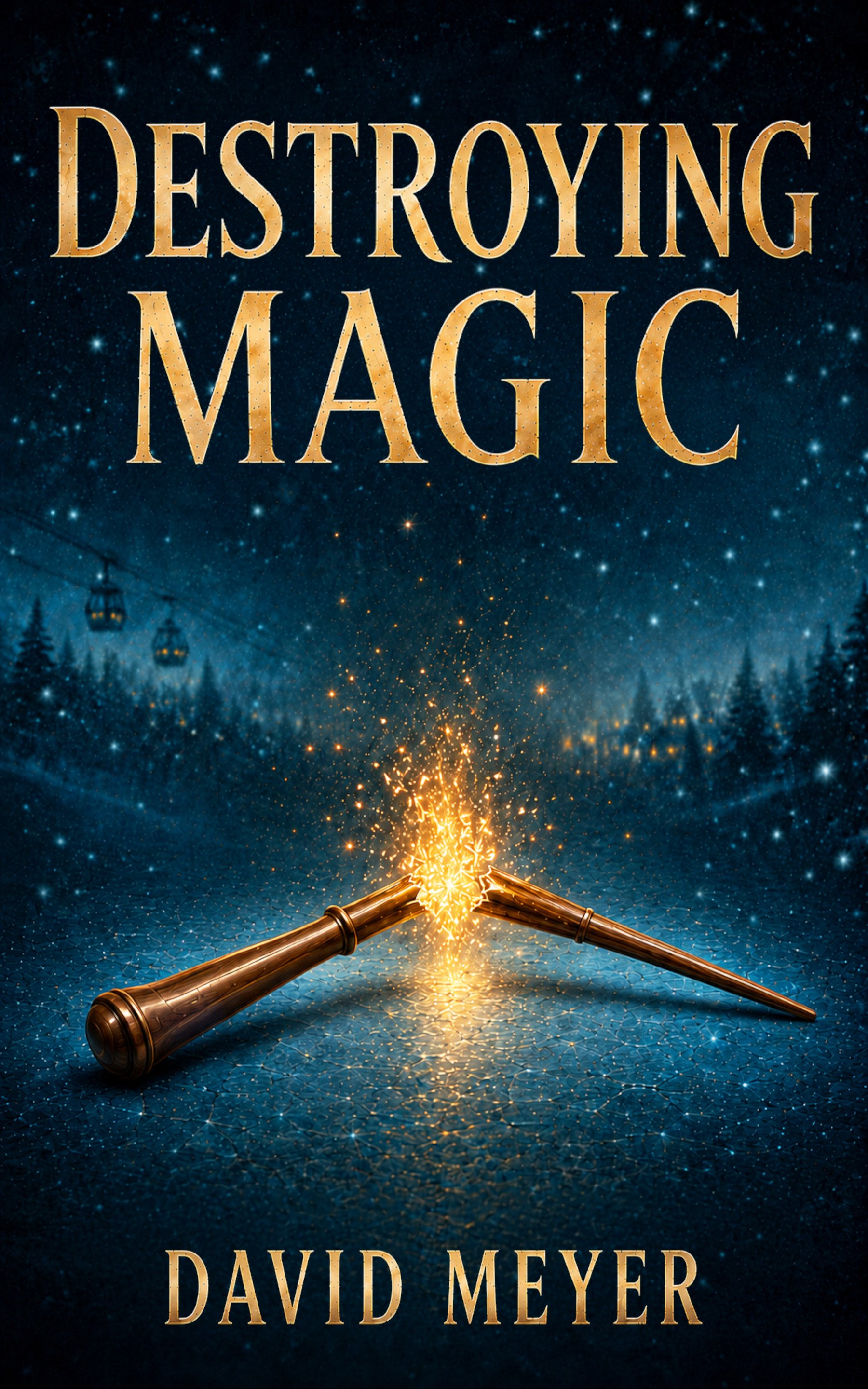 Destroying Magic Book Cover