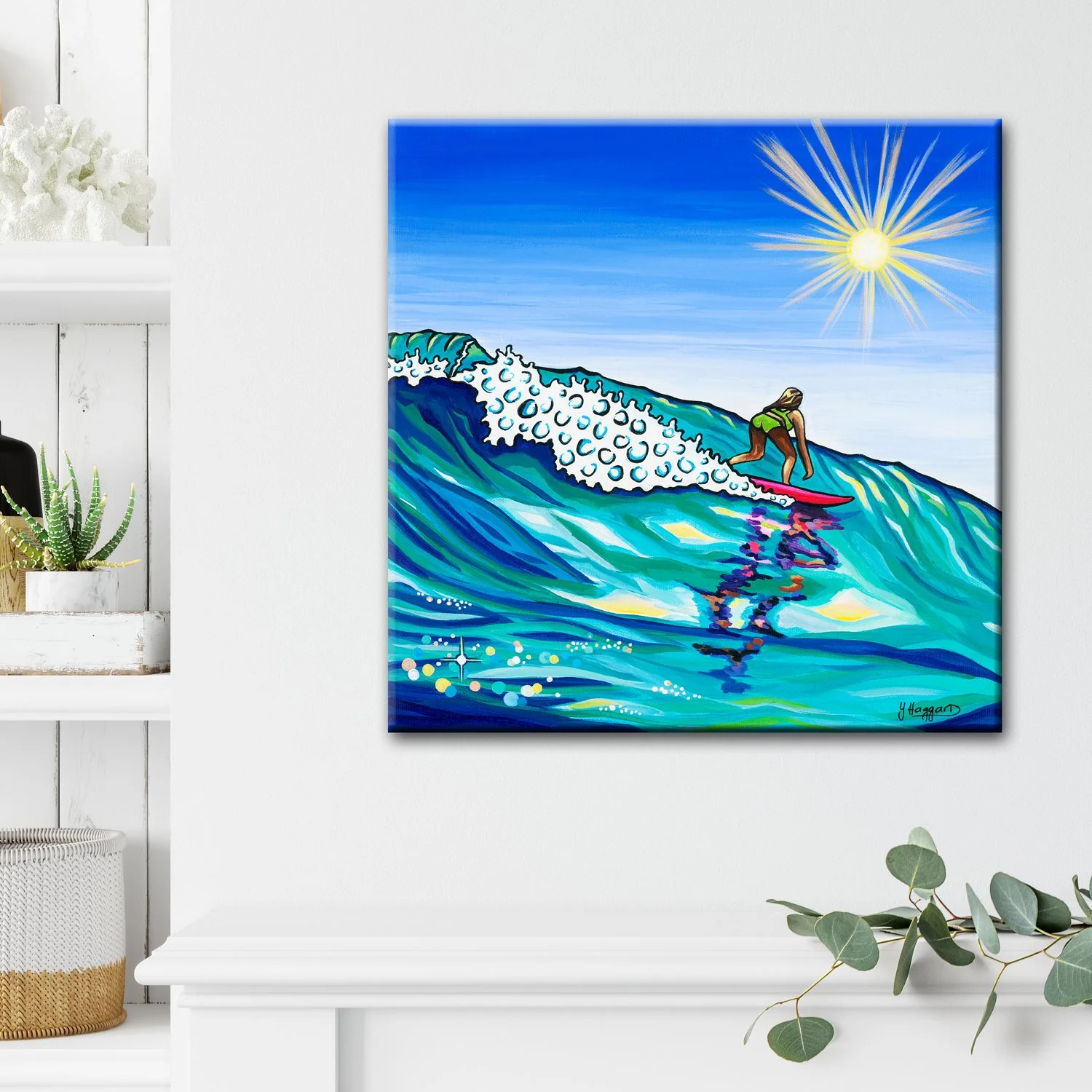 Giclée "Dancing with the Waves"