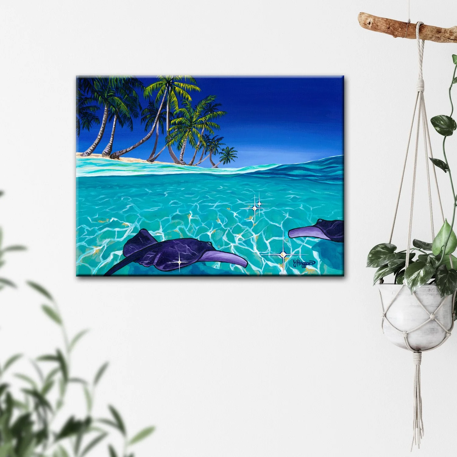 Giclée "Visitors"