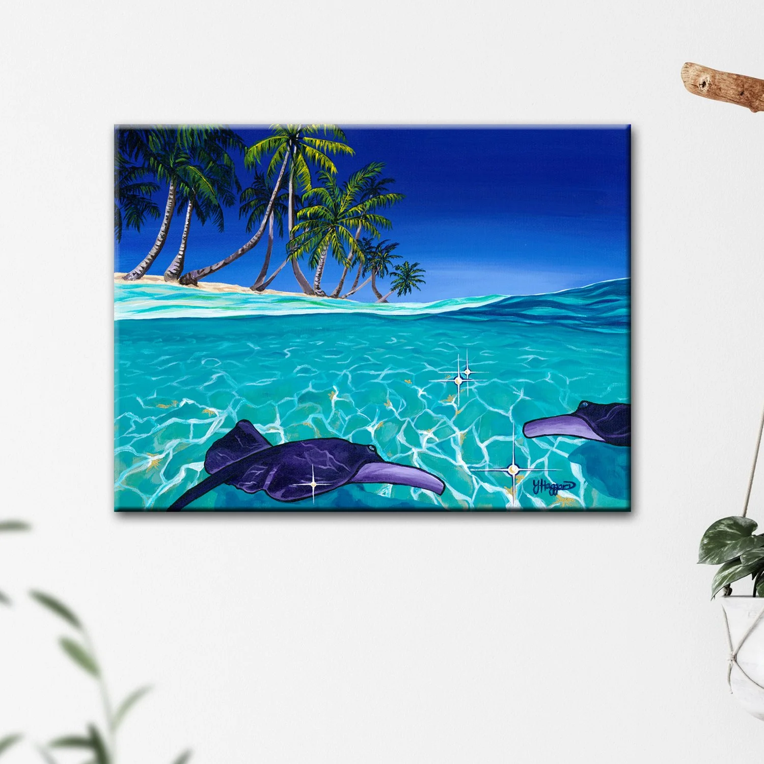 Giclée "Visitors"