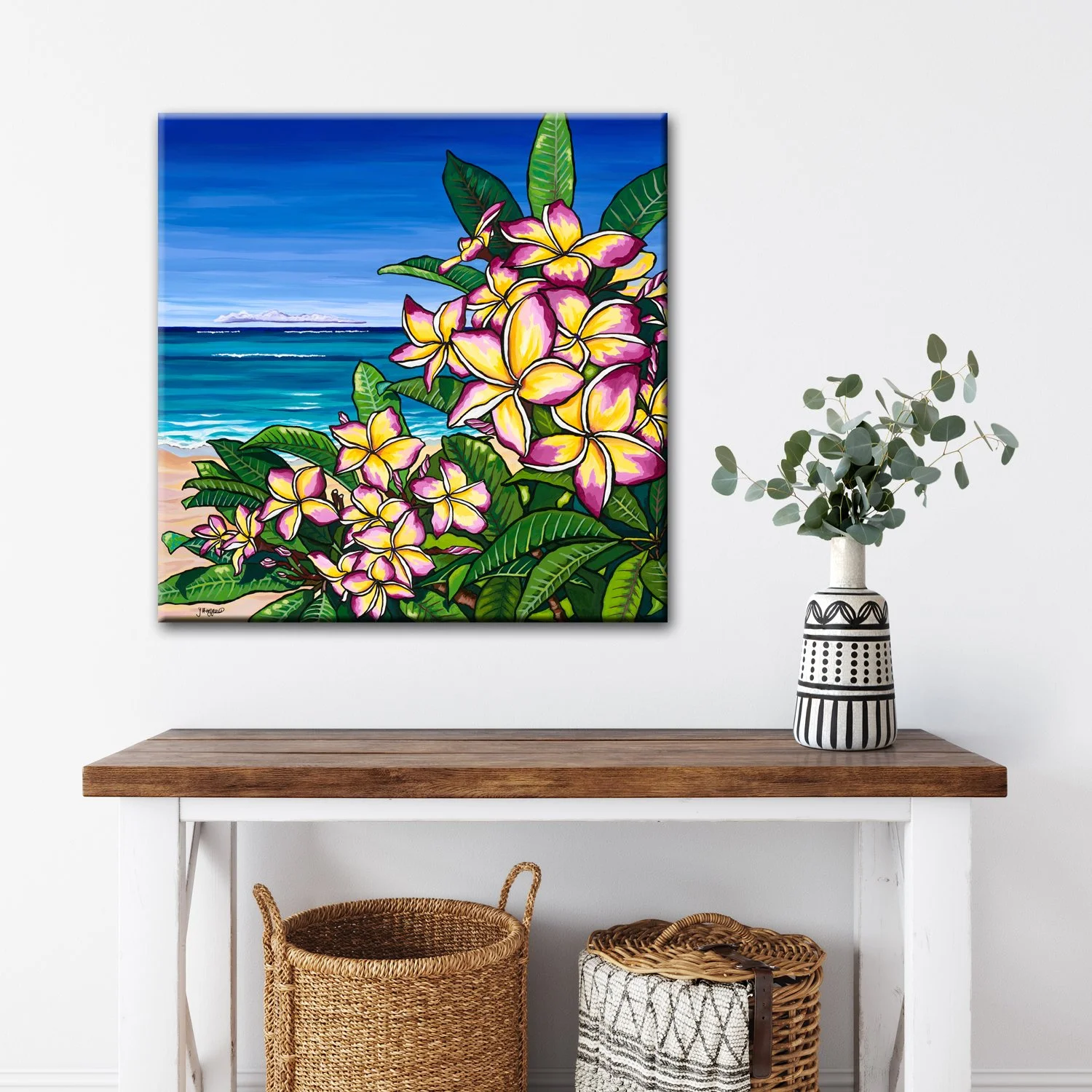 Giclée "Plumeria Beach II"