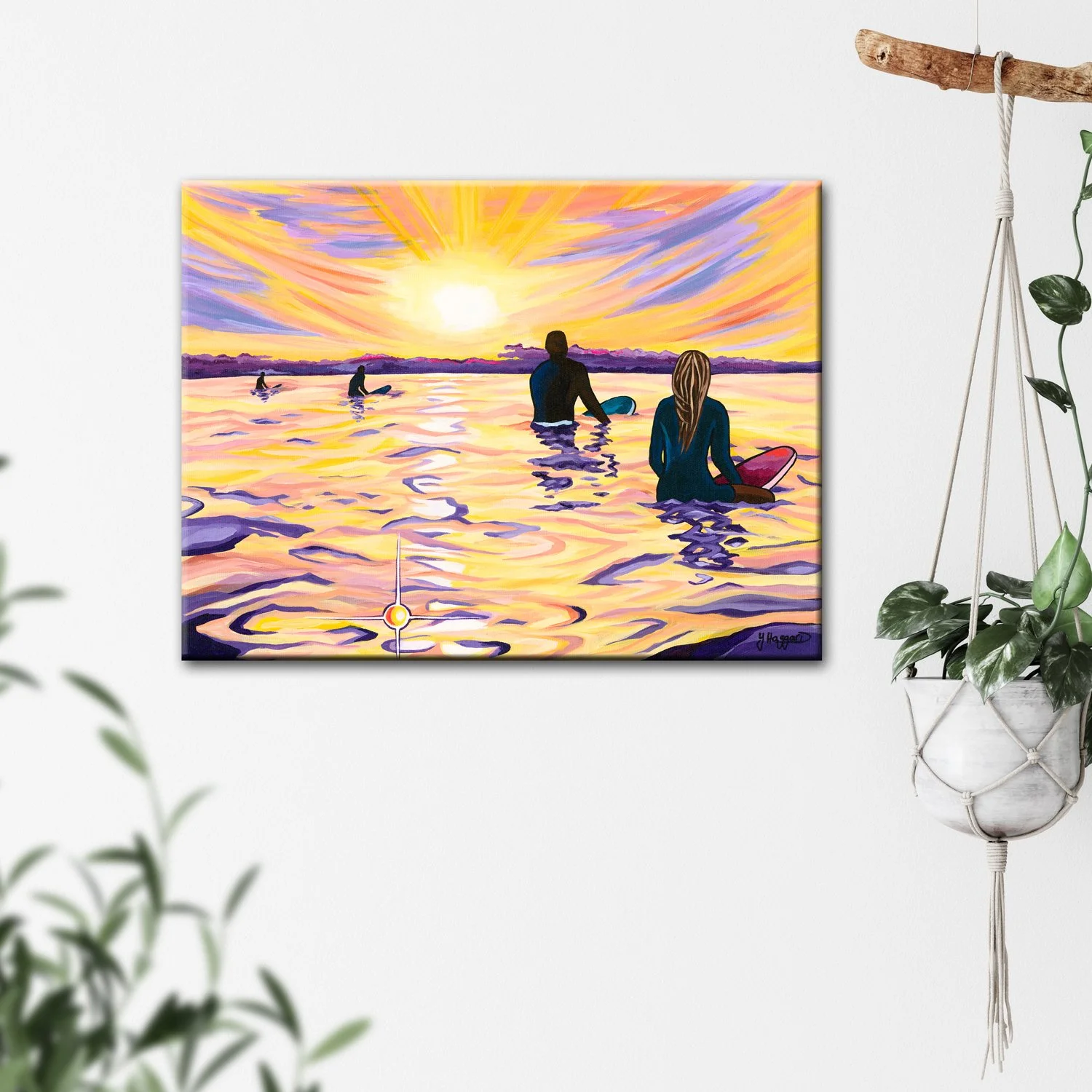 Giclée "Sunset Happiness"